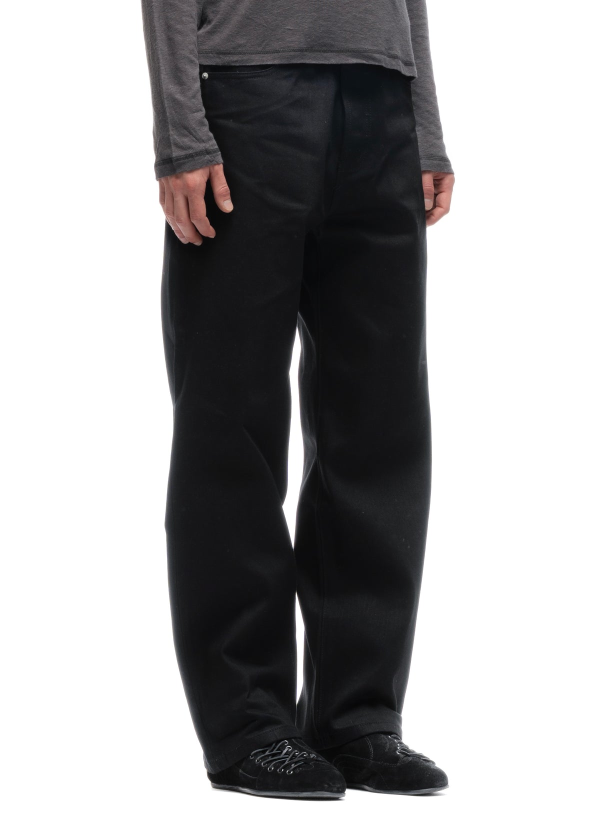 JAPANESE SELVEDGE REGULAR DENIM BLACK