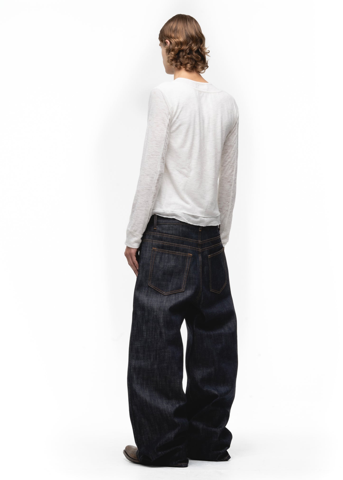 RAW DENIM JAPANESE LOOSE FIT BLUE