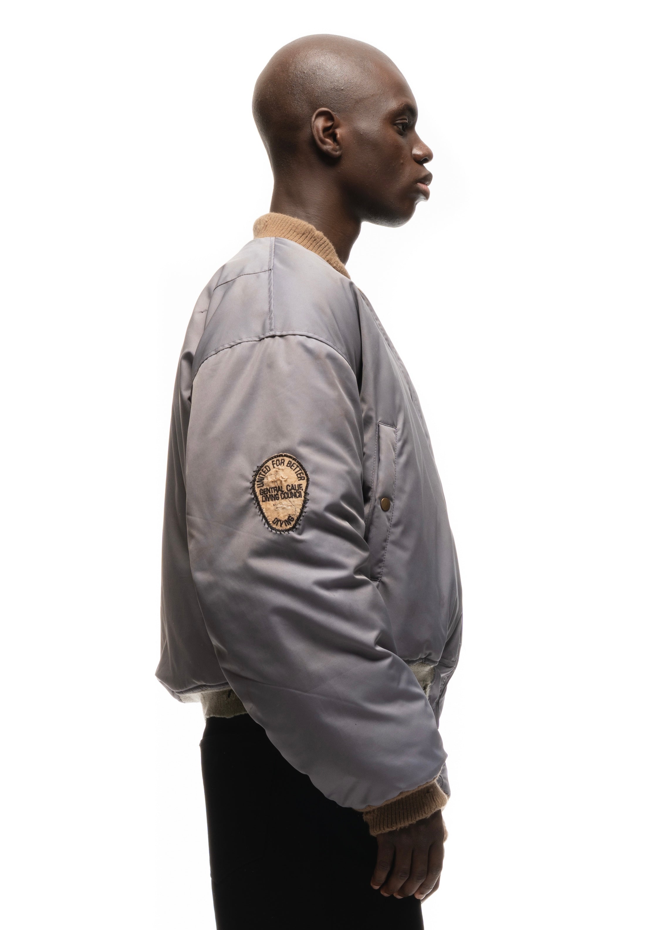 REVERSIBLE DIVING BOMBER JACKET – NO/FAITH STUDIOS