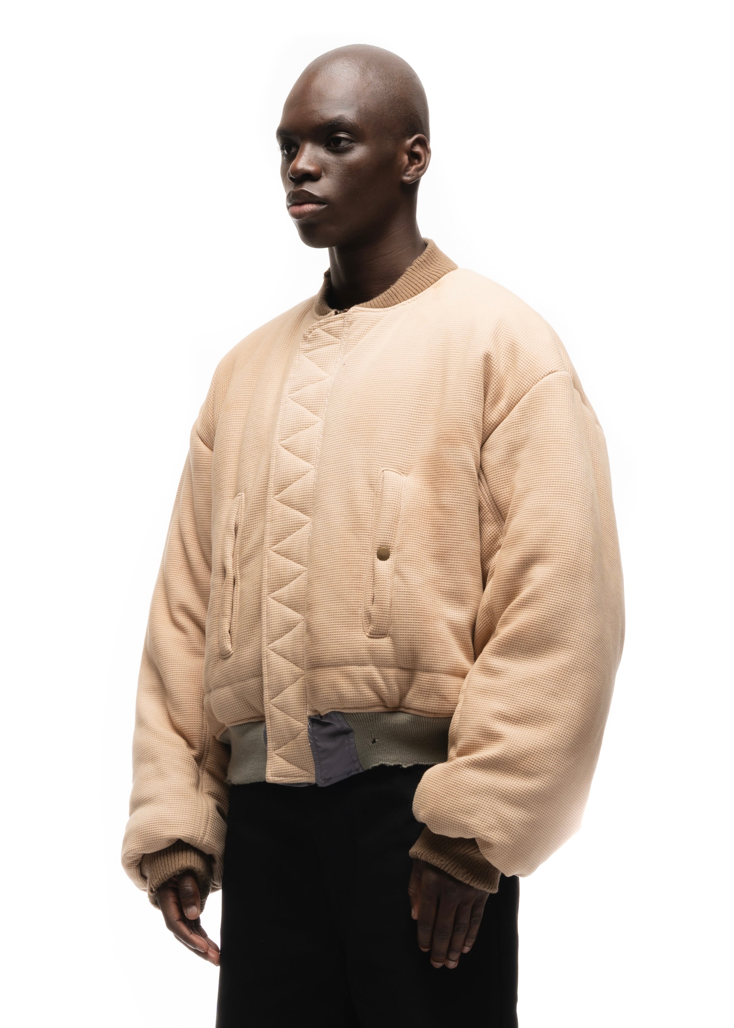 REVERSIBLE DIVING BOMBER JACKET – NO/FAITH STUDIOS