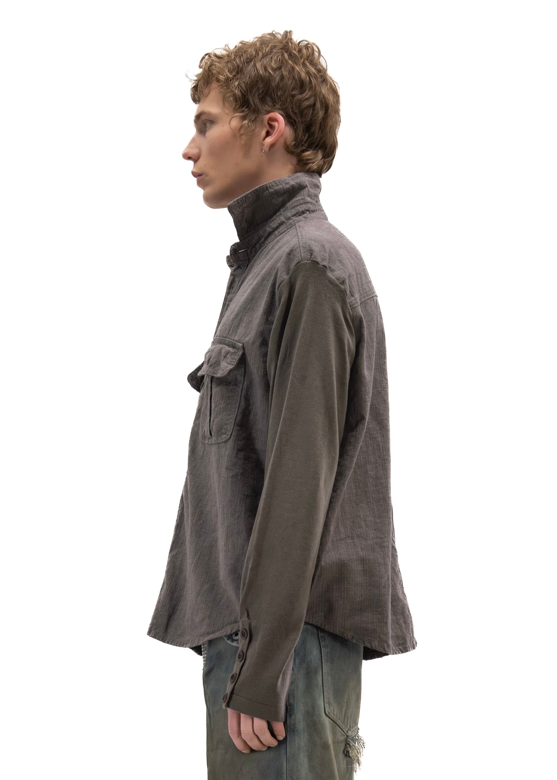 TREVOR BUTTON LONGSLEEVE SHIRT – NO/FAITH STUDIOS