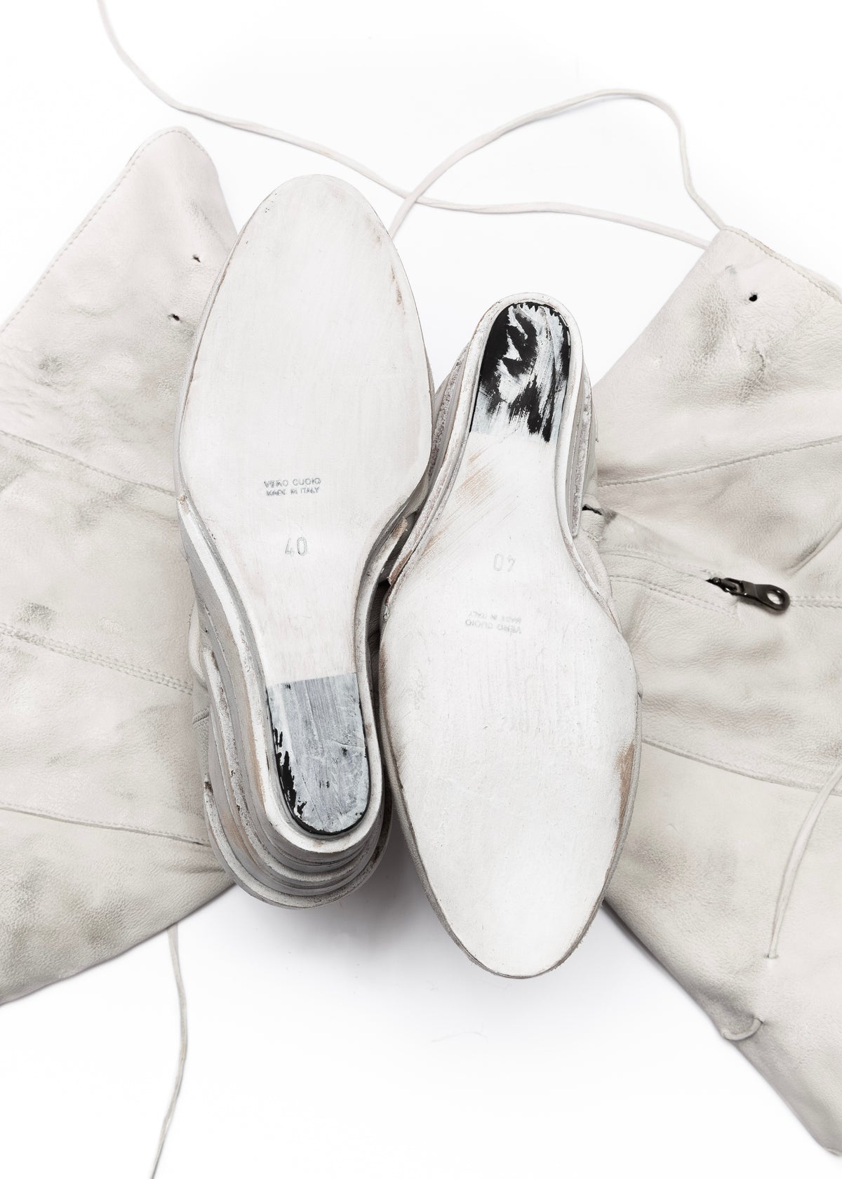 LAYERED CONCRETE HEEL