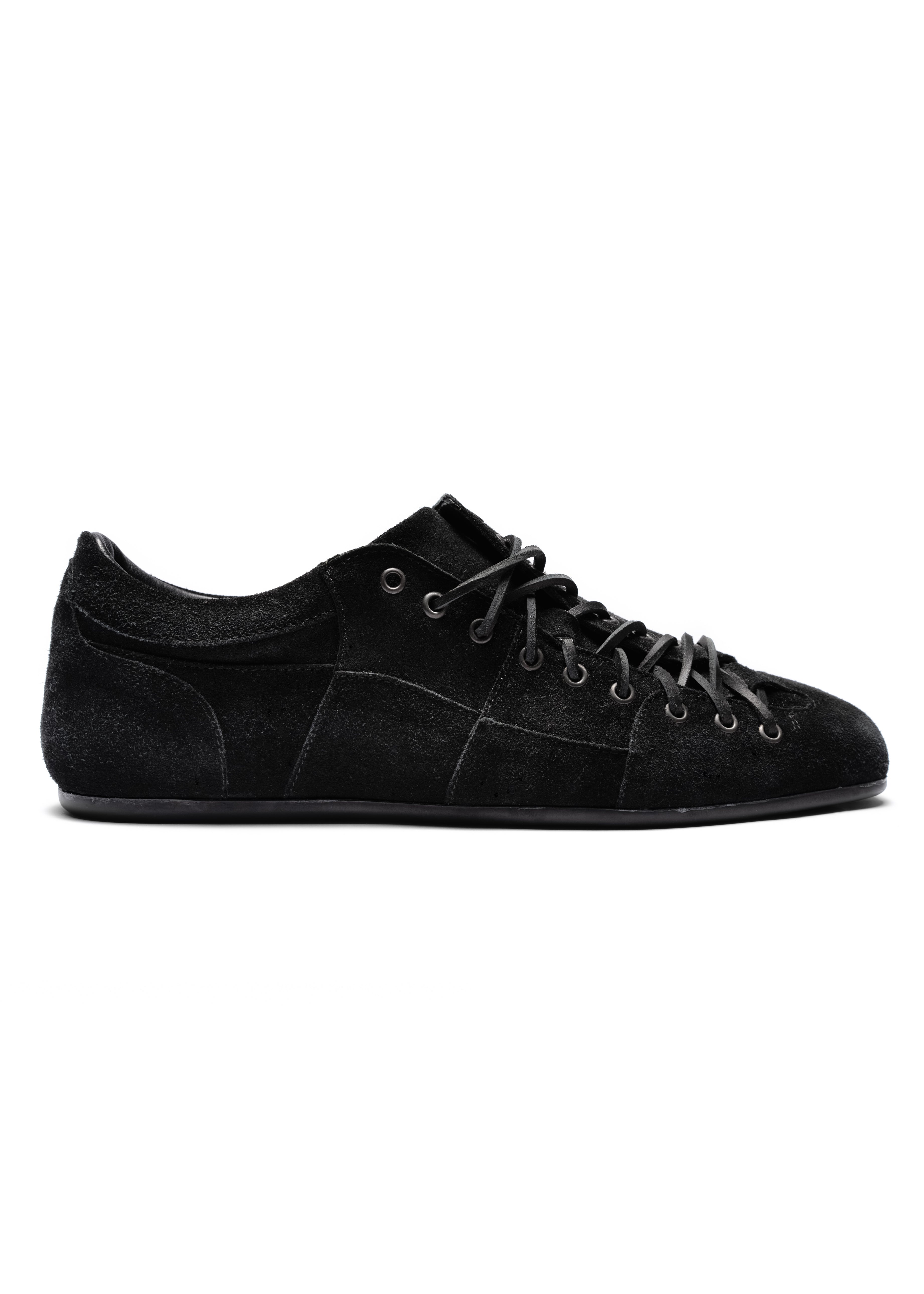 FOOTBALL SNEAKER SUEDE BLACK – NO/FAITH STUDIOS