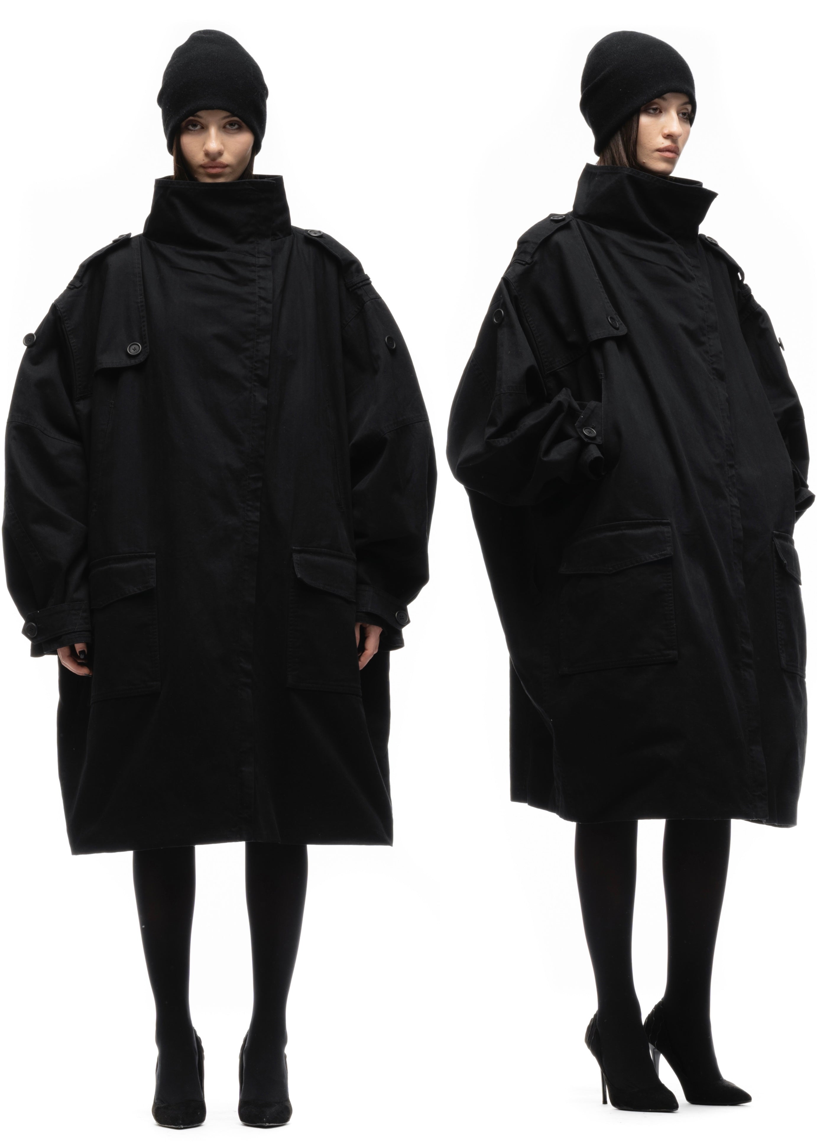 OVERSIZE COMBAT PARKA – NO/FAITH STUDIOS