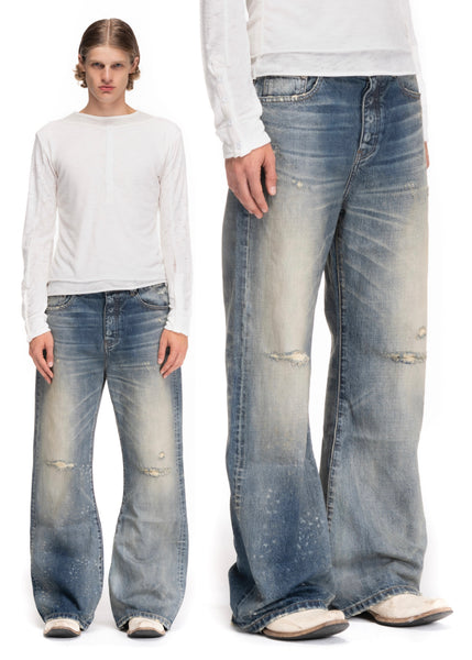 SEA SALT SELVEDGE DENIM BOOTCUT – NO/FAITH STUDIOS