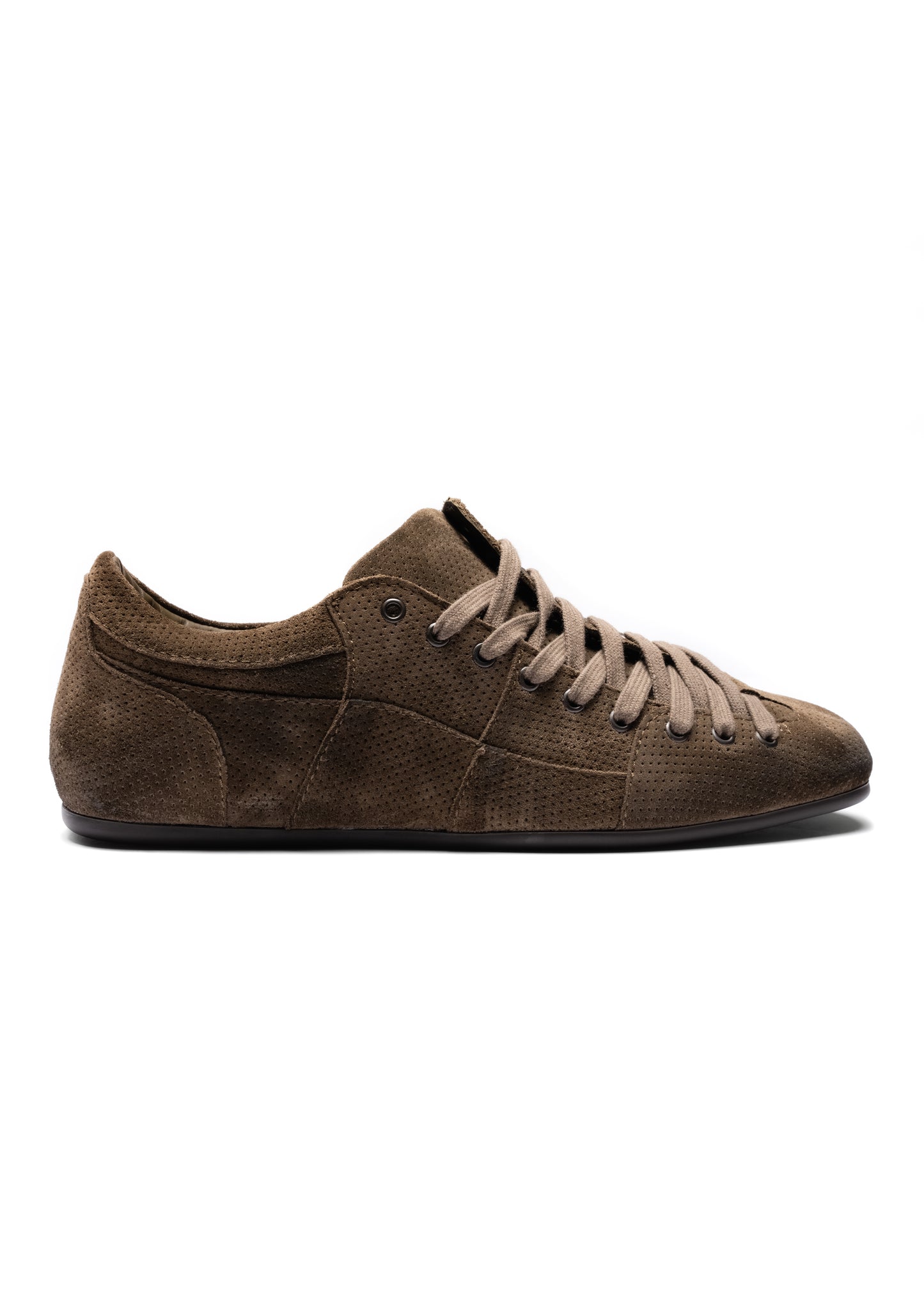 FOOTBALL SNEAKER TEXTURED KHAKI