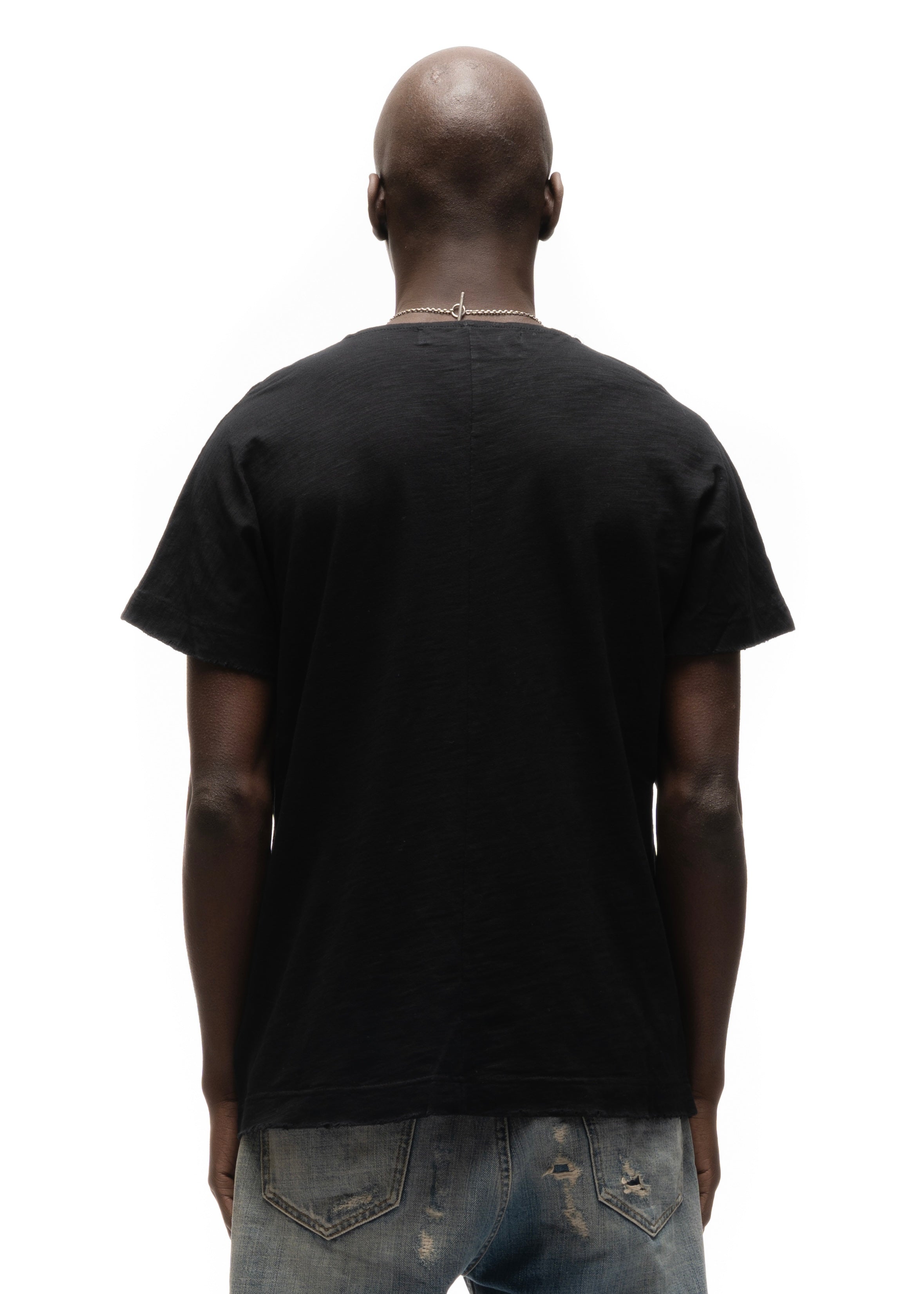 TRAPEZOID T-SHIRT BLACK – NO/FAITH STUDIOS