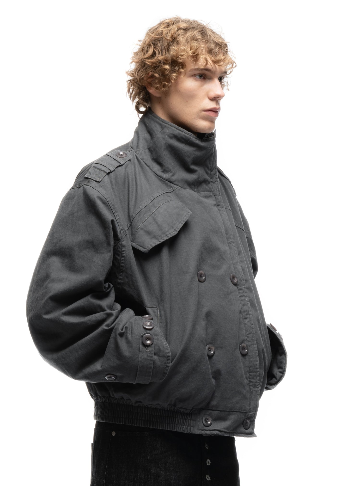 COMBAT PADDED PARKA GREY