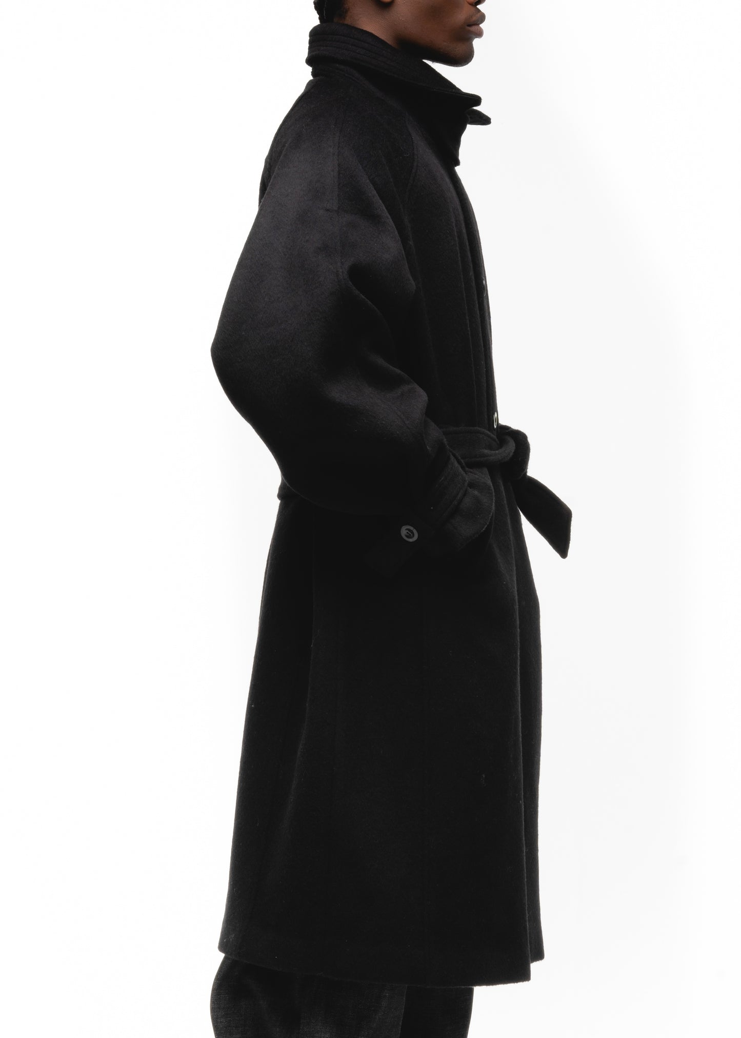 CLASSIC WOOL COAT BLACK