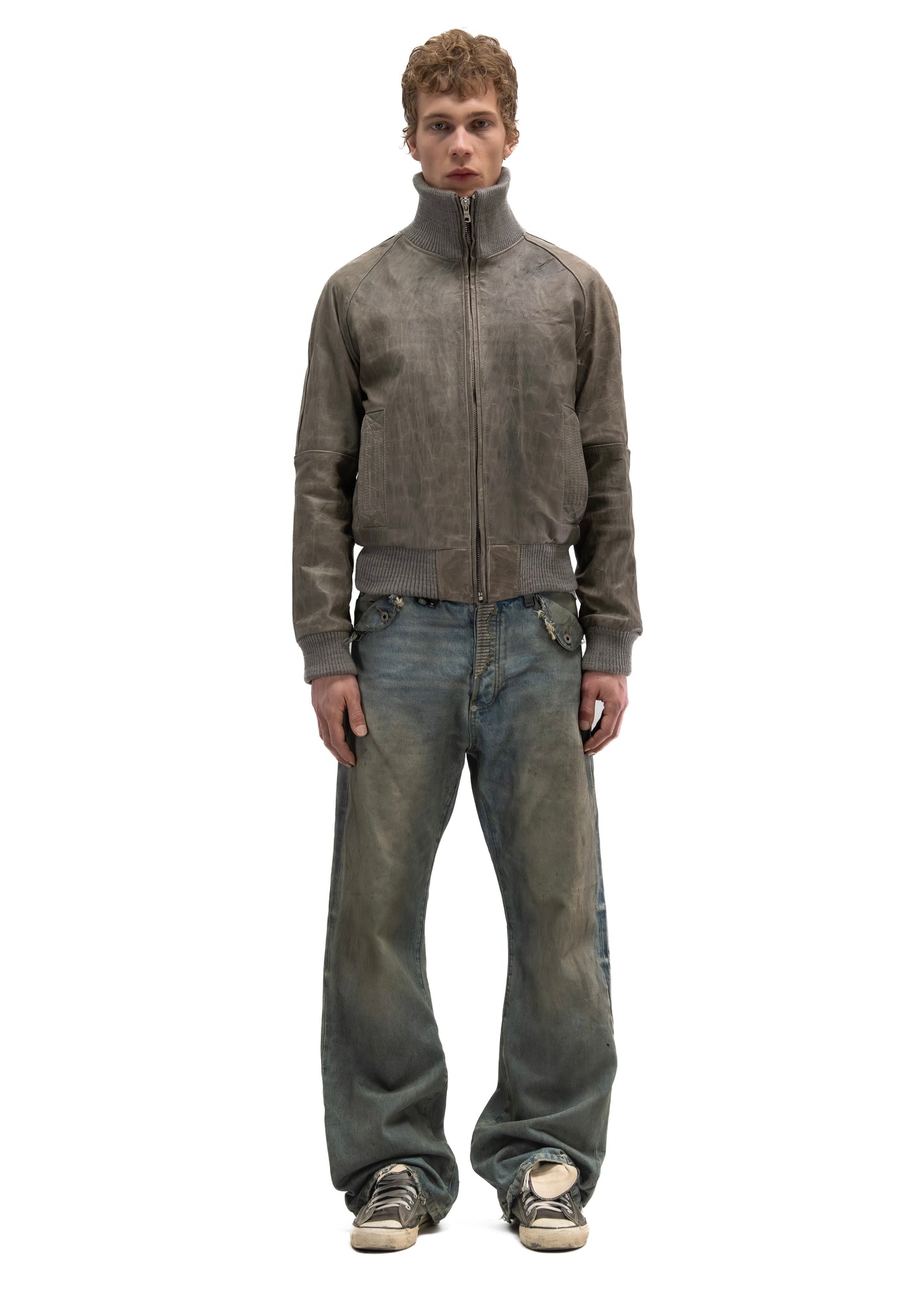 DUST ONE CUT LEATHER JACKET