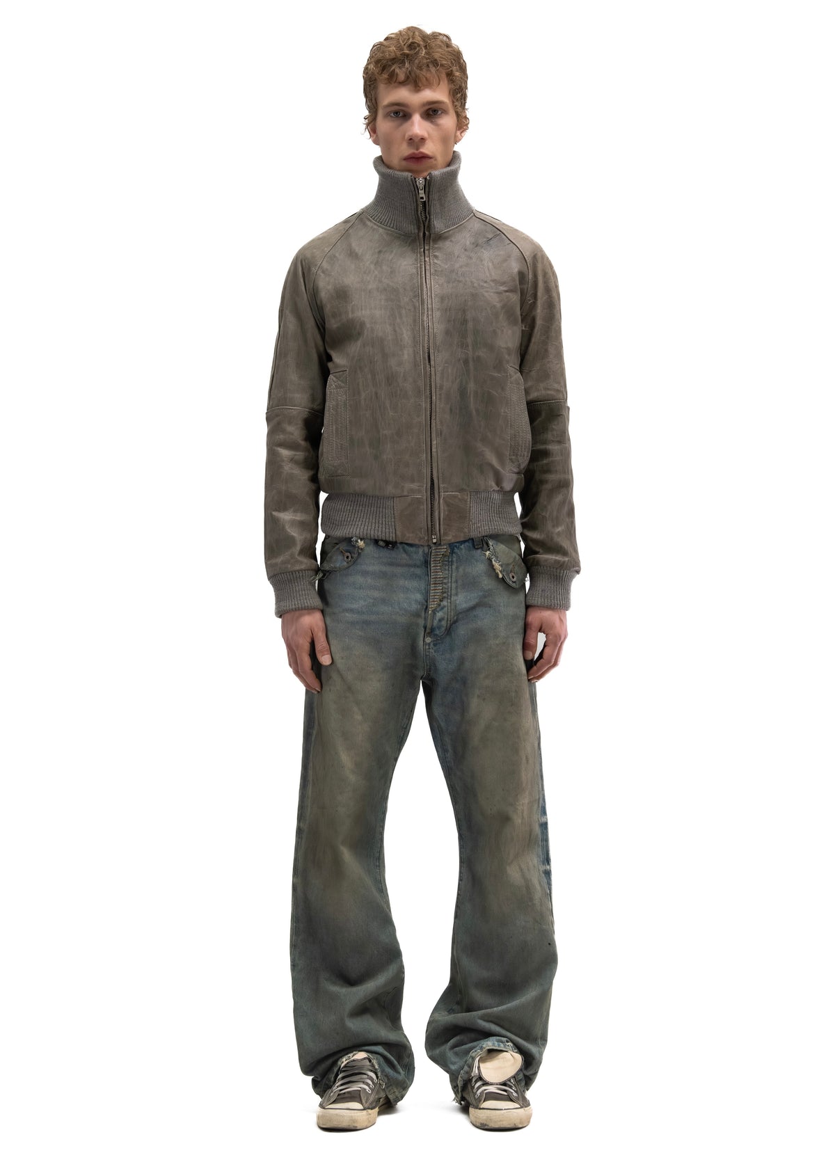 DUST ONE CUT LEATHER JACKET