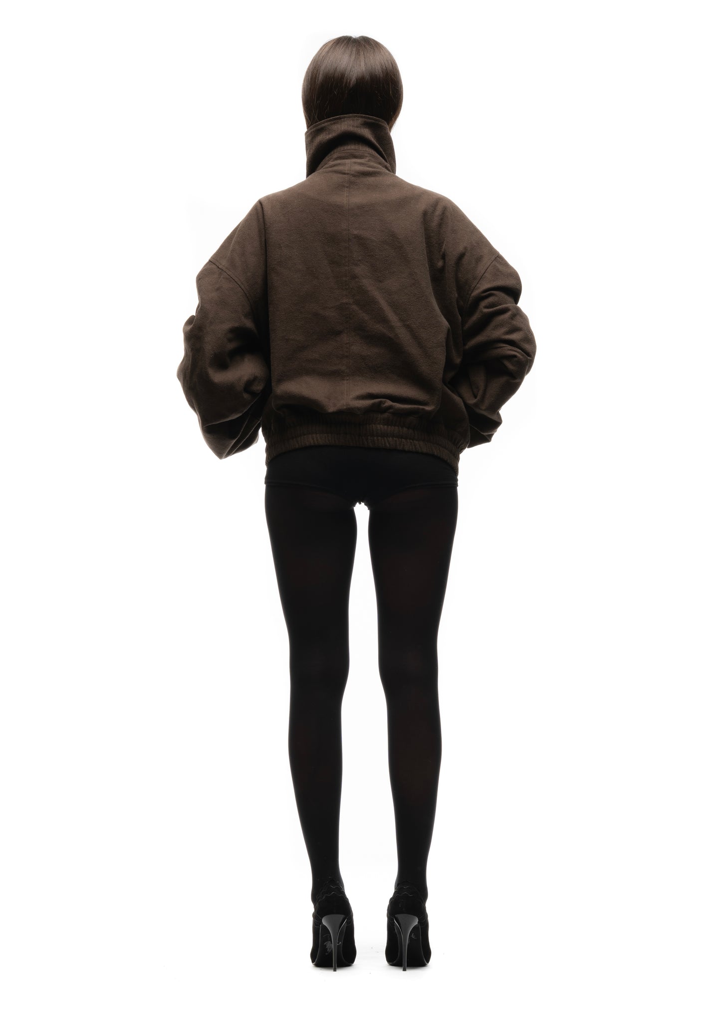 MOLESKIN JACKET BROWN FEMALE