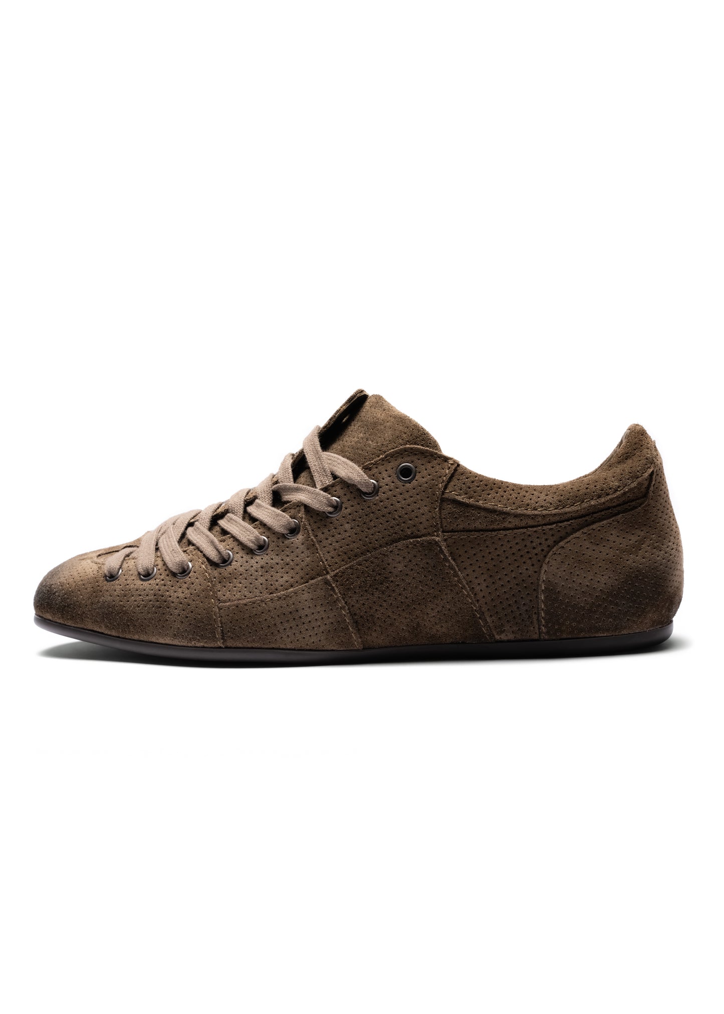 FOOTBALL SNEAKER TEXTURED KHAKI