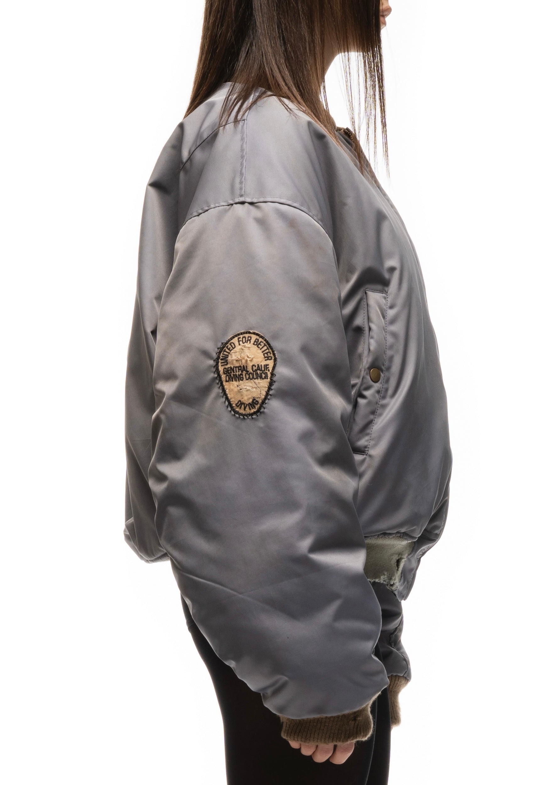 REVERSIBLE DIVING BOMBER JACKET FEMALE – NO/FAITH STUDIOS