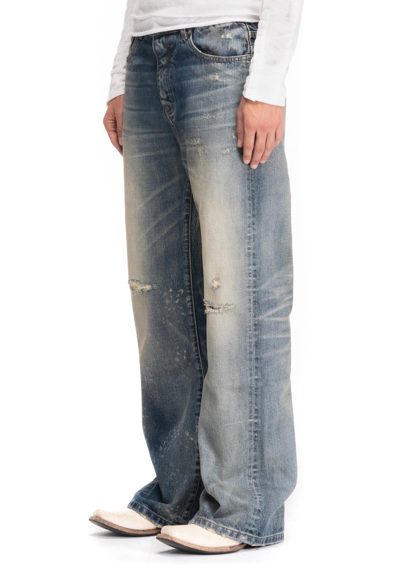 SEA SALT SELVEDGE DENIM BOOTCUT