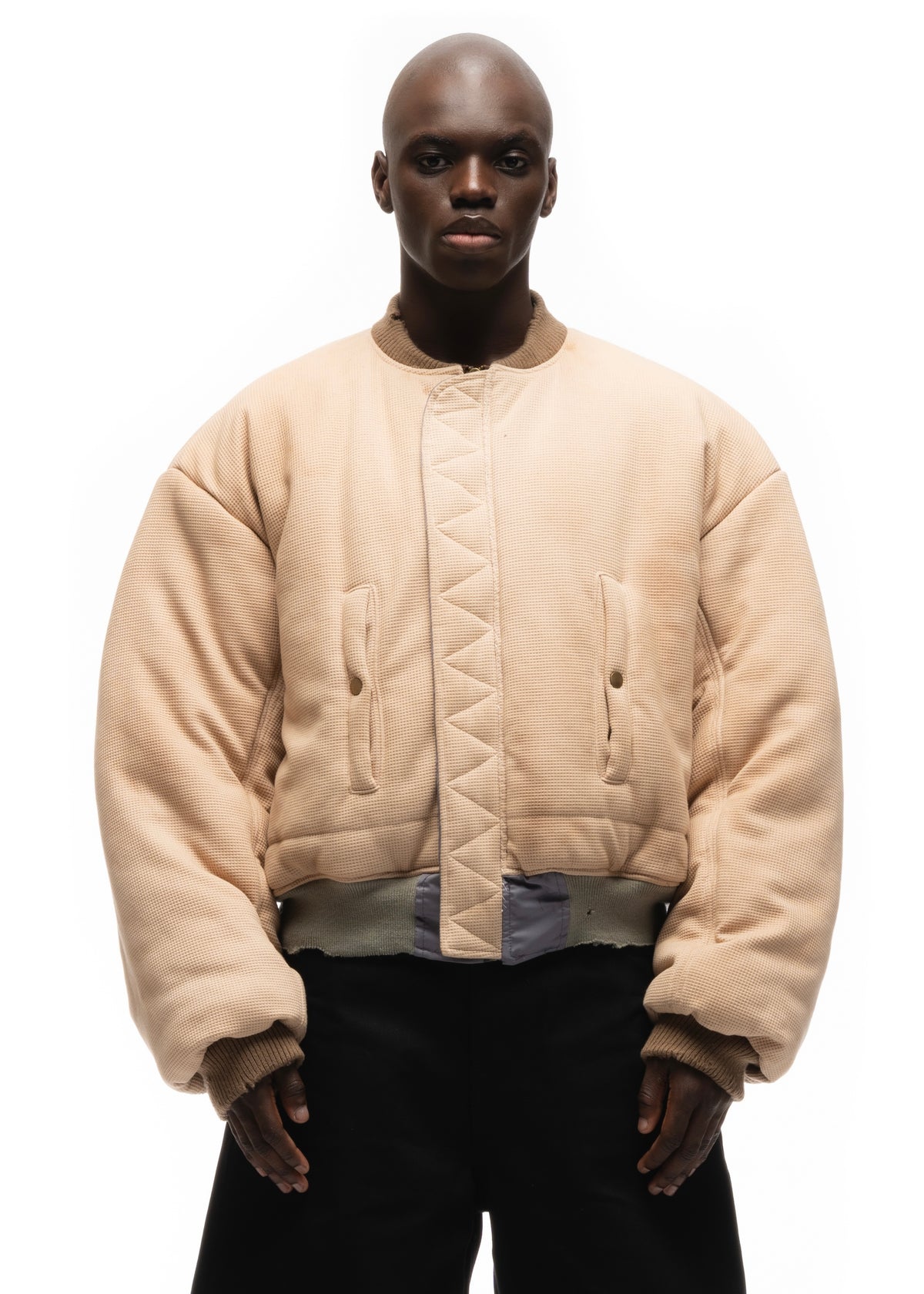 REVERSIBLE DIVING BOMBER JACKET – NO/FAITH STUDIOS