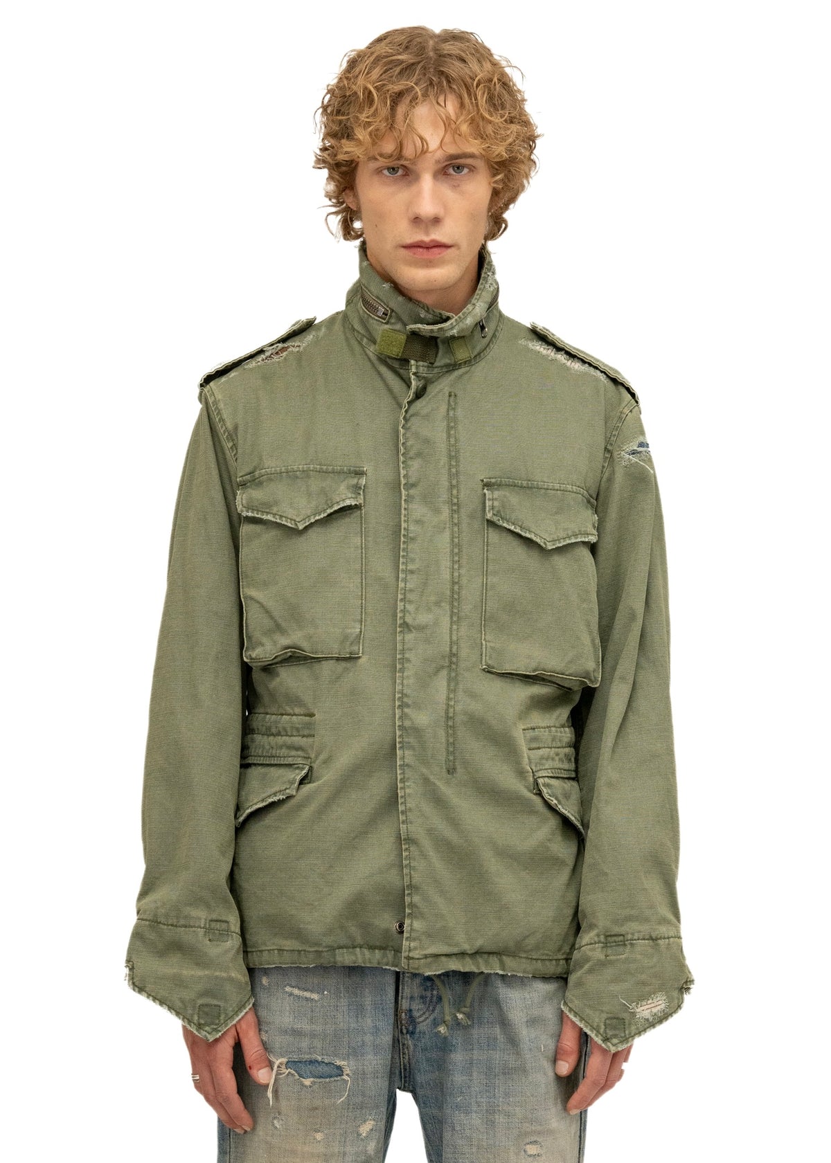 REWORKED FIELD PARKA GREEN