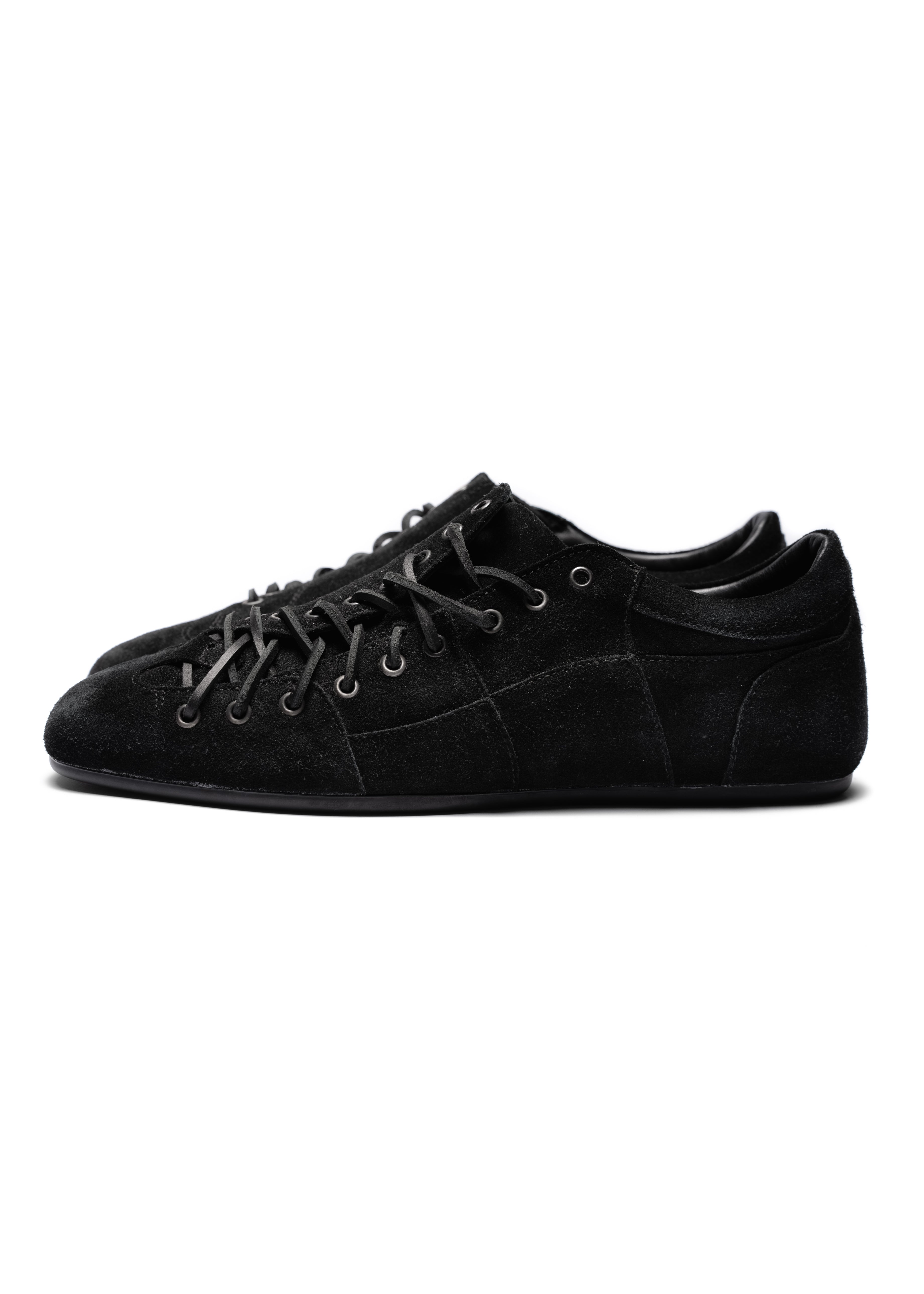 FOOTBALL SNEAKER SUEDE BLACK – NO/FAITH STUDIOS