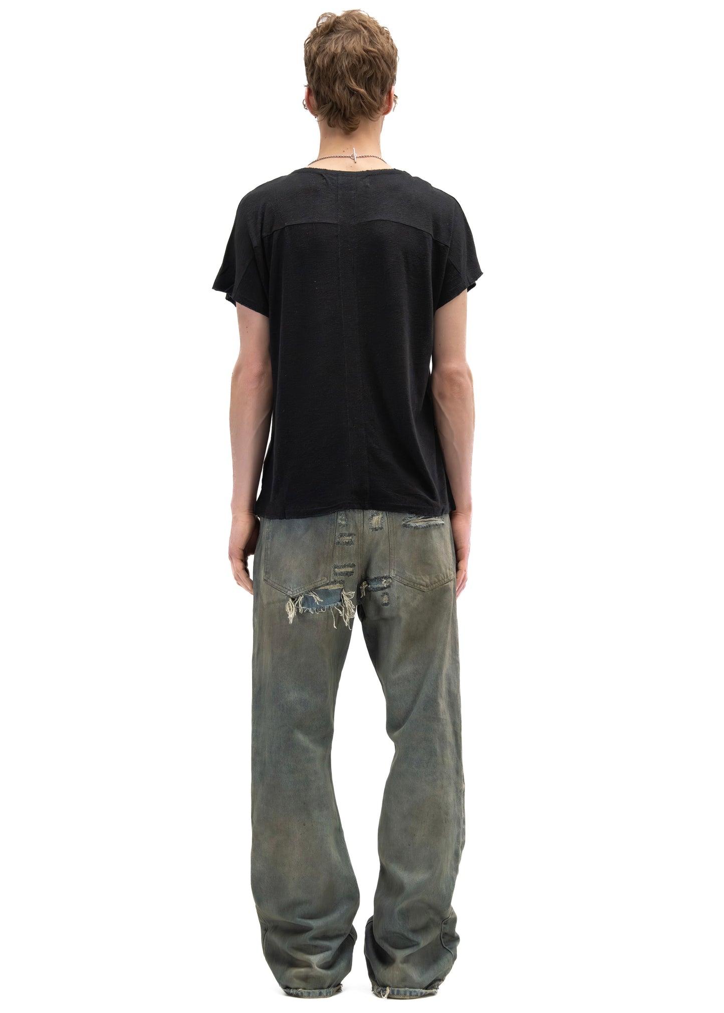 SHADOW SLEEVE T-SHIRT BLACK