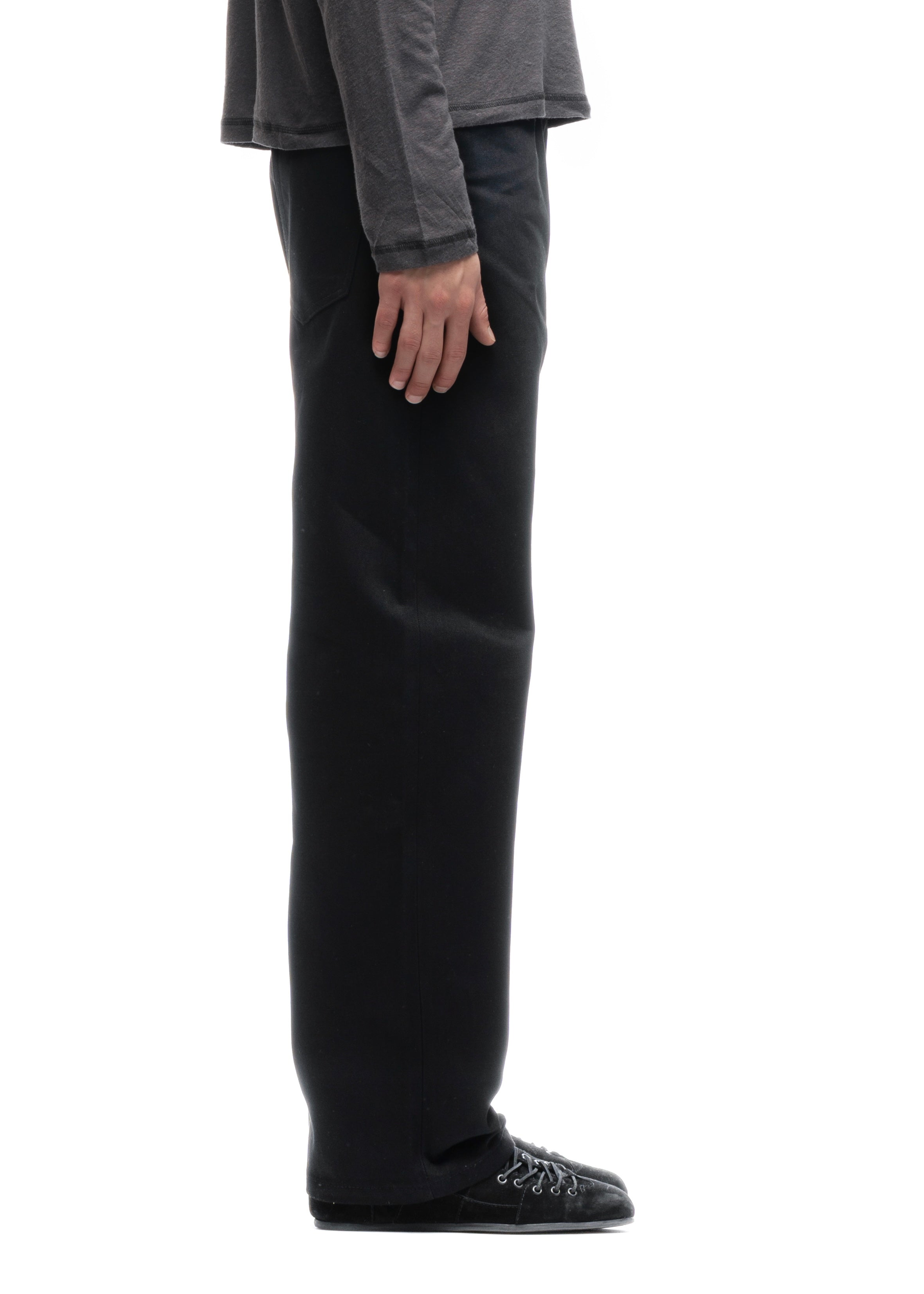 JAPANESE SELVEDGE REGULAR DENIM BLACK – NO/FAITH STUDIOS