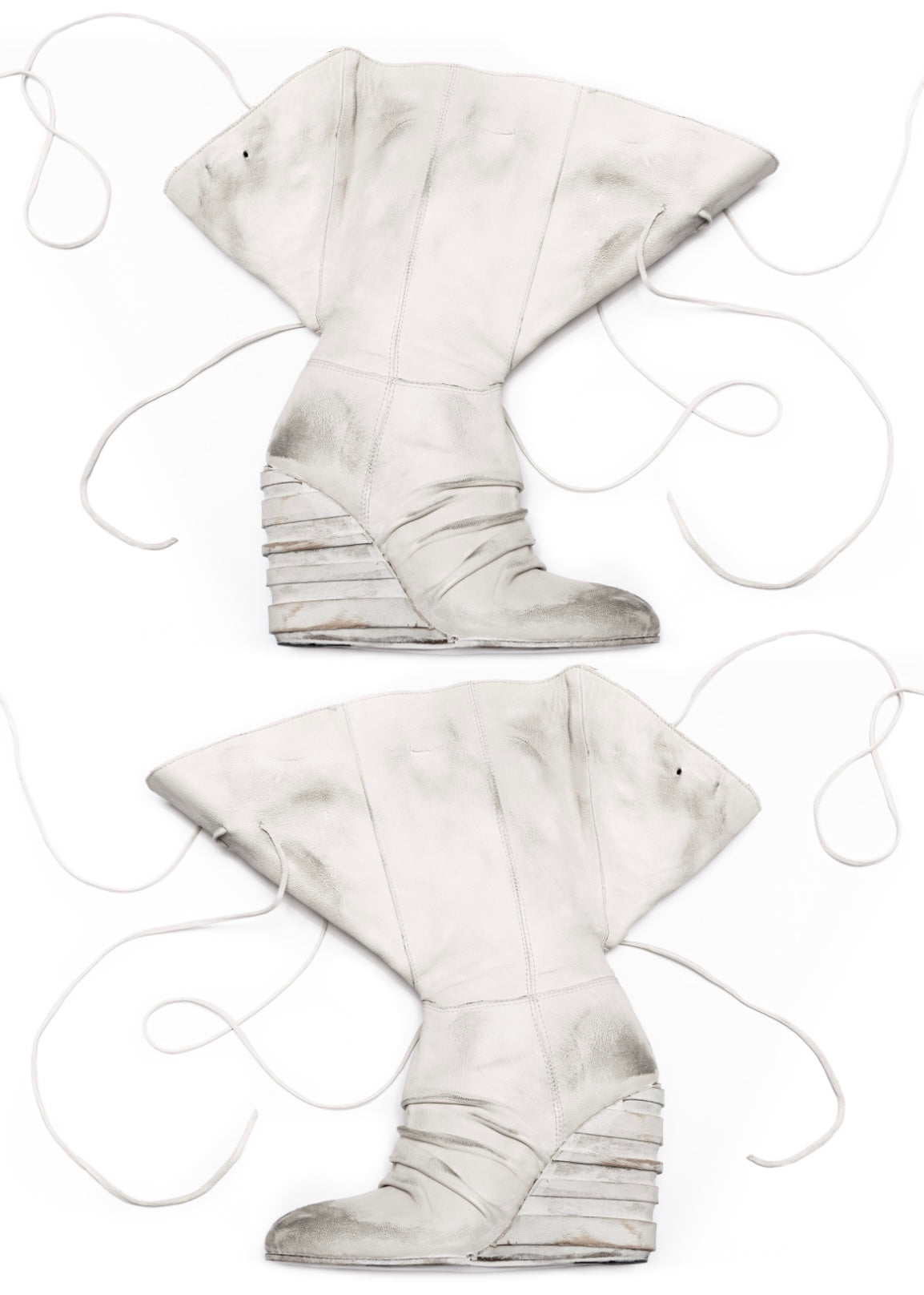 LAYERED CONCRETE HEEL