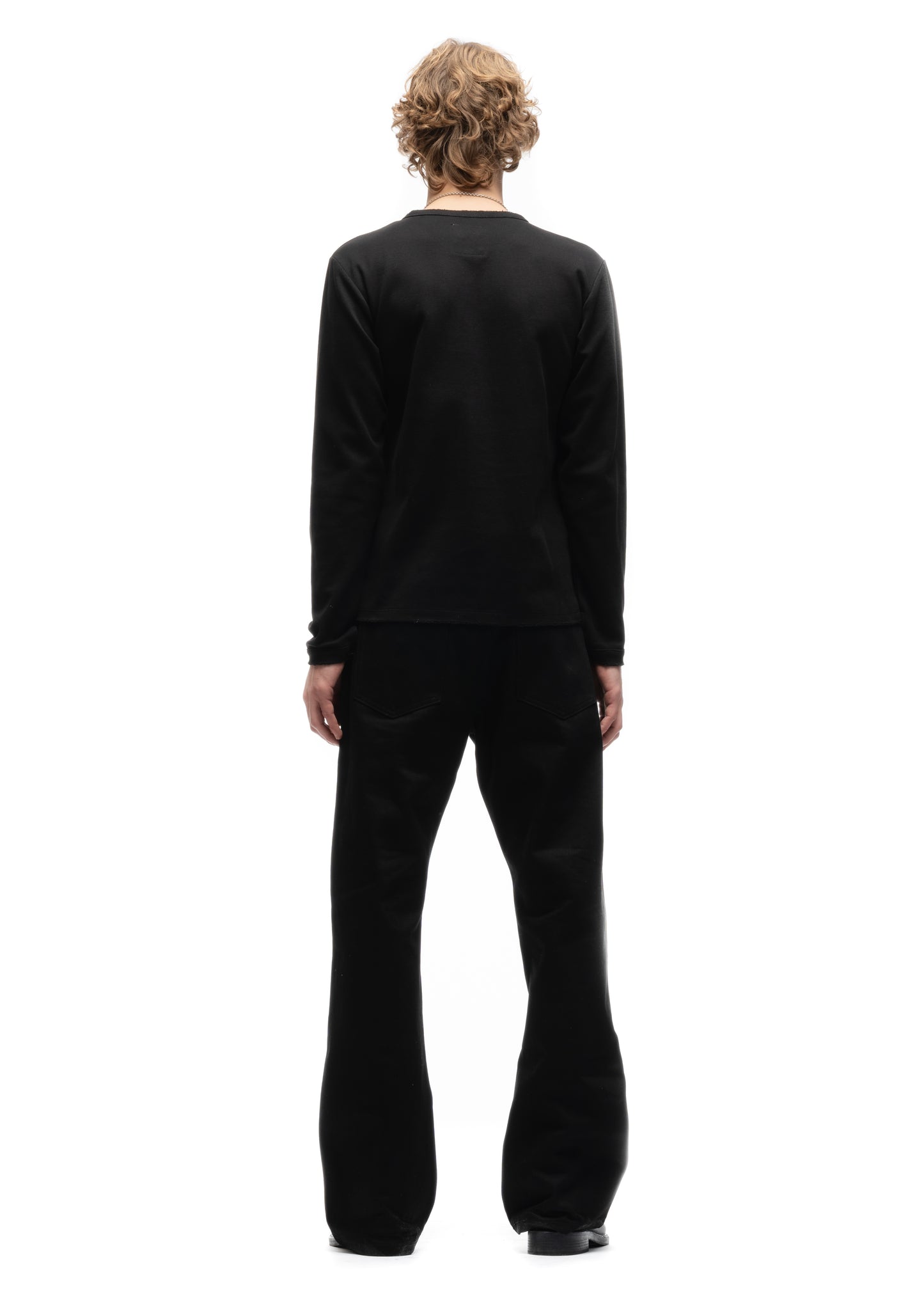 JAPANESE BUTTON-UP CARDIGAN BLACK