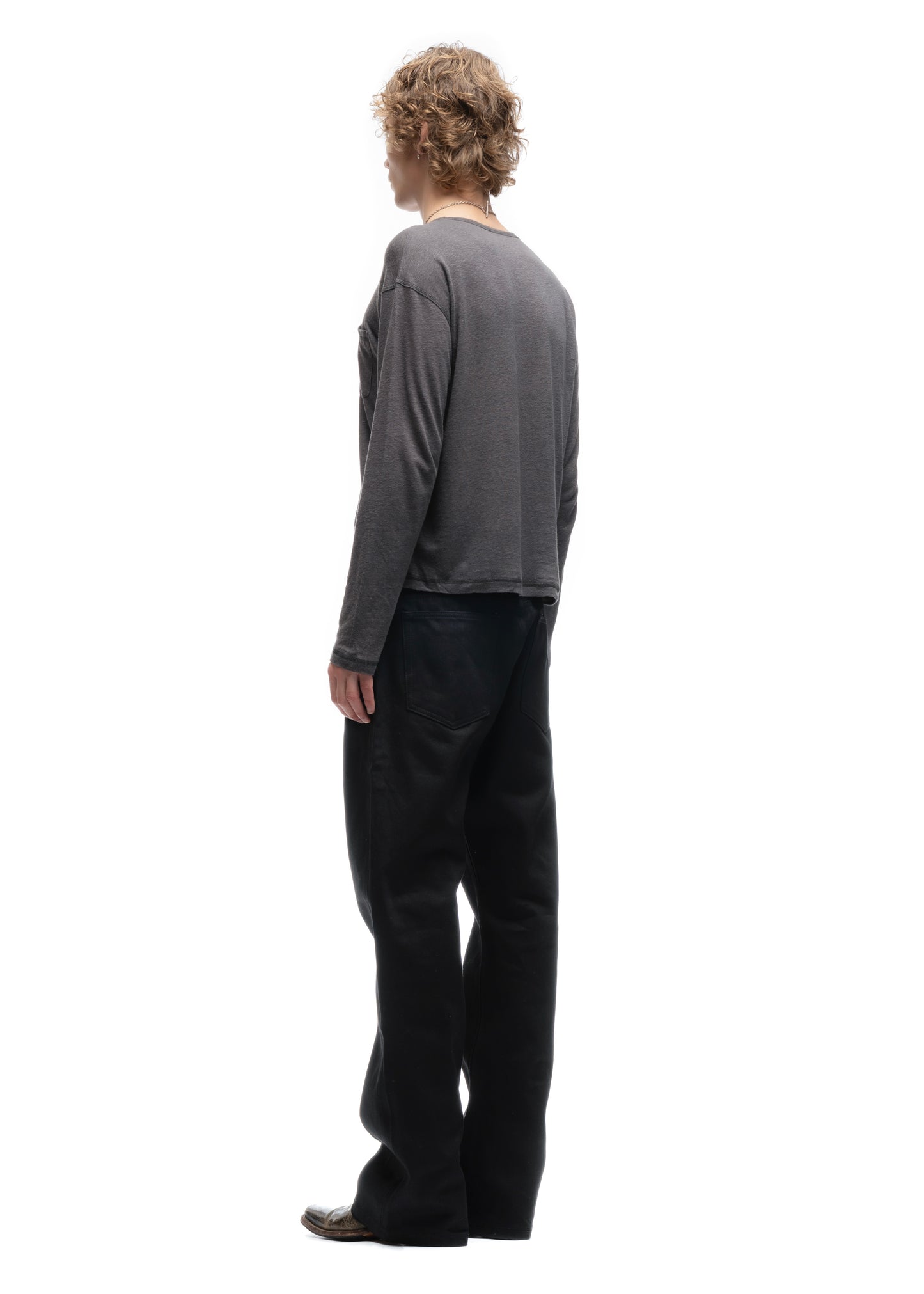 JAPANESE SELVEDGE BOOTCUT DENIM BLACK