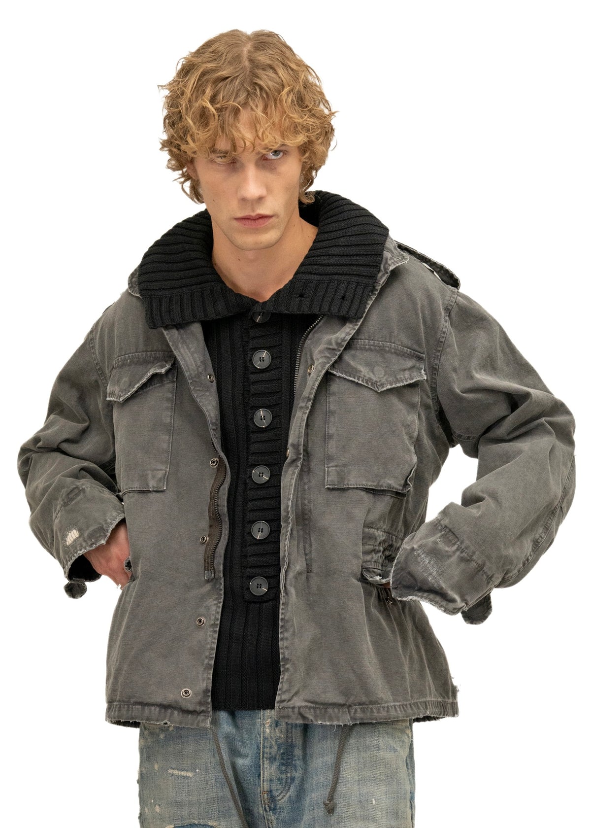 REWORKED FIELD PARKA GREY