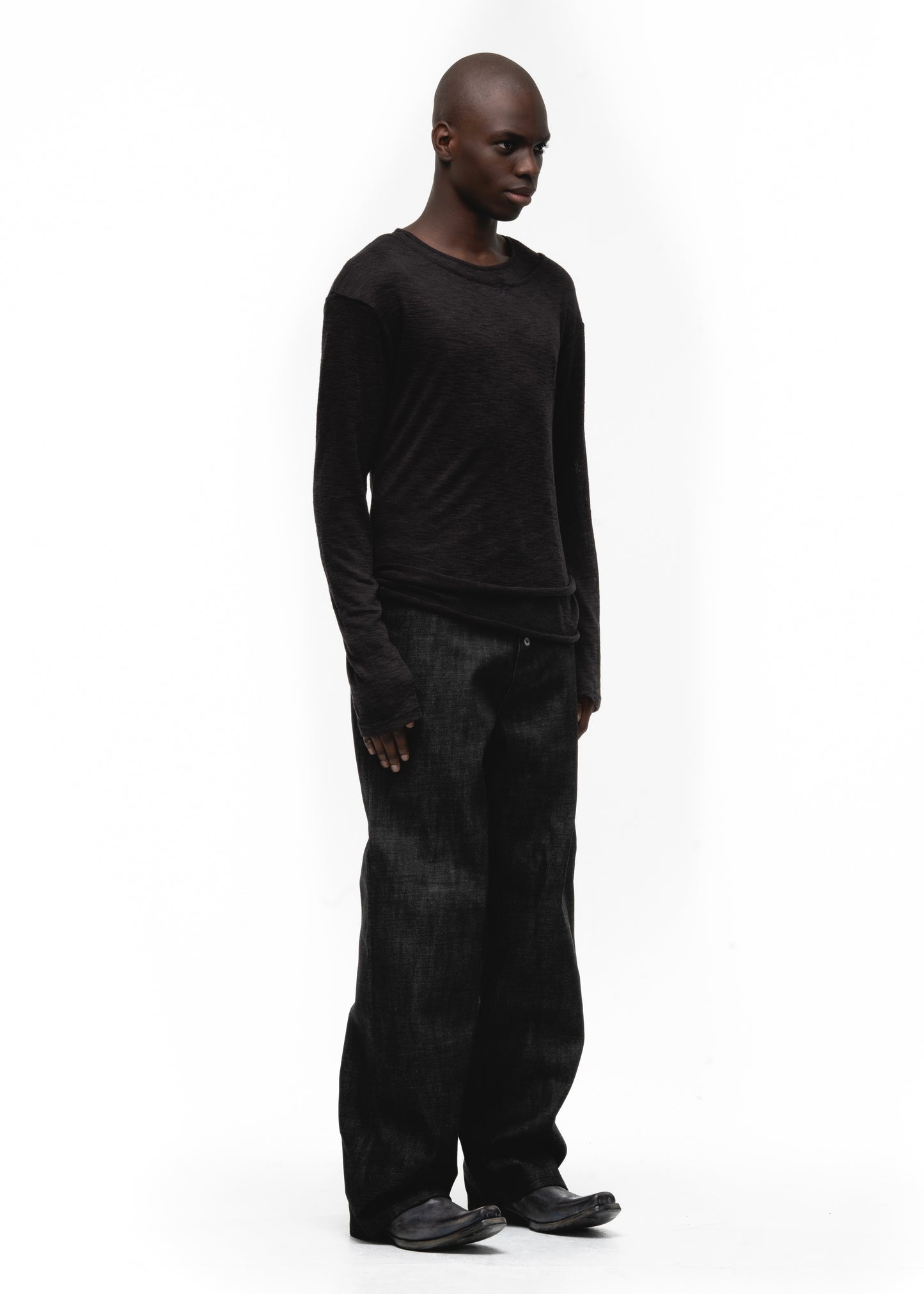 RAW DENIM JAPANESE REGULAR FIT BLACK