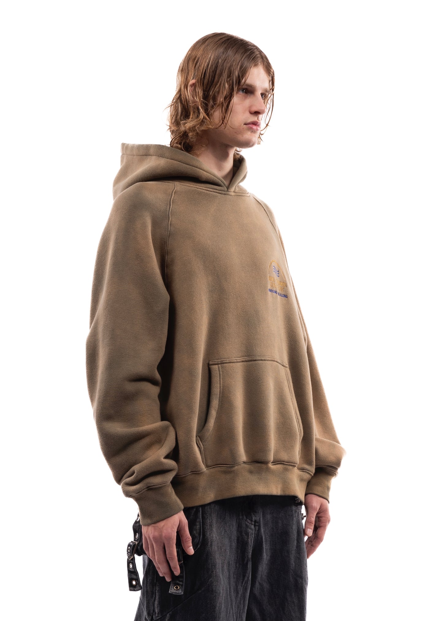 EIFEL-THERME HEAVY HOODIE WASHED OUT KHAKI