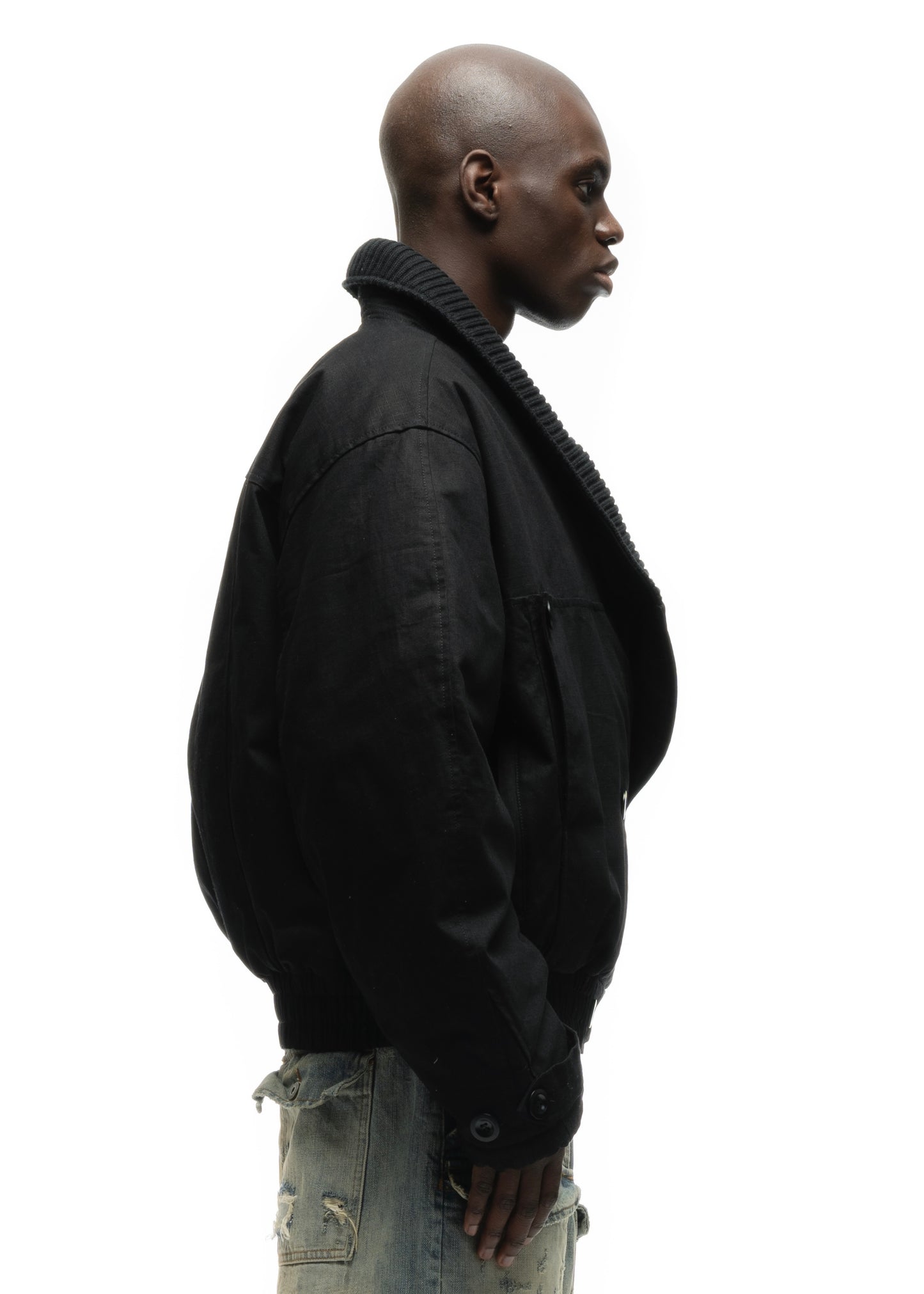 PILOT BUTTON BOMBER JACKET