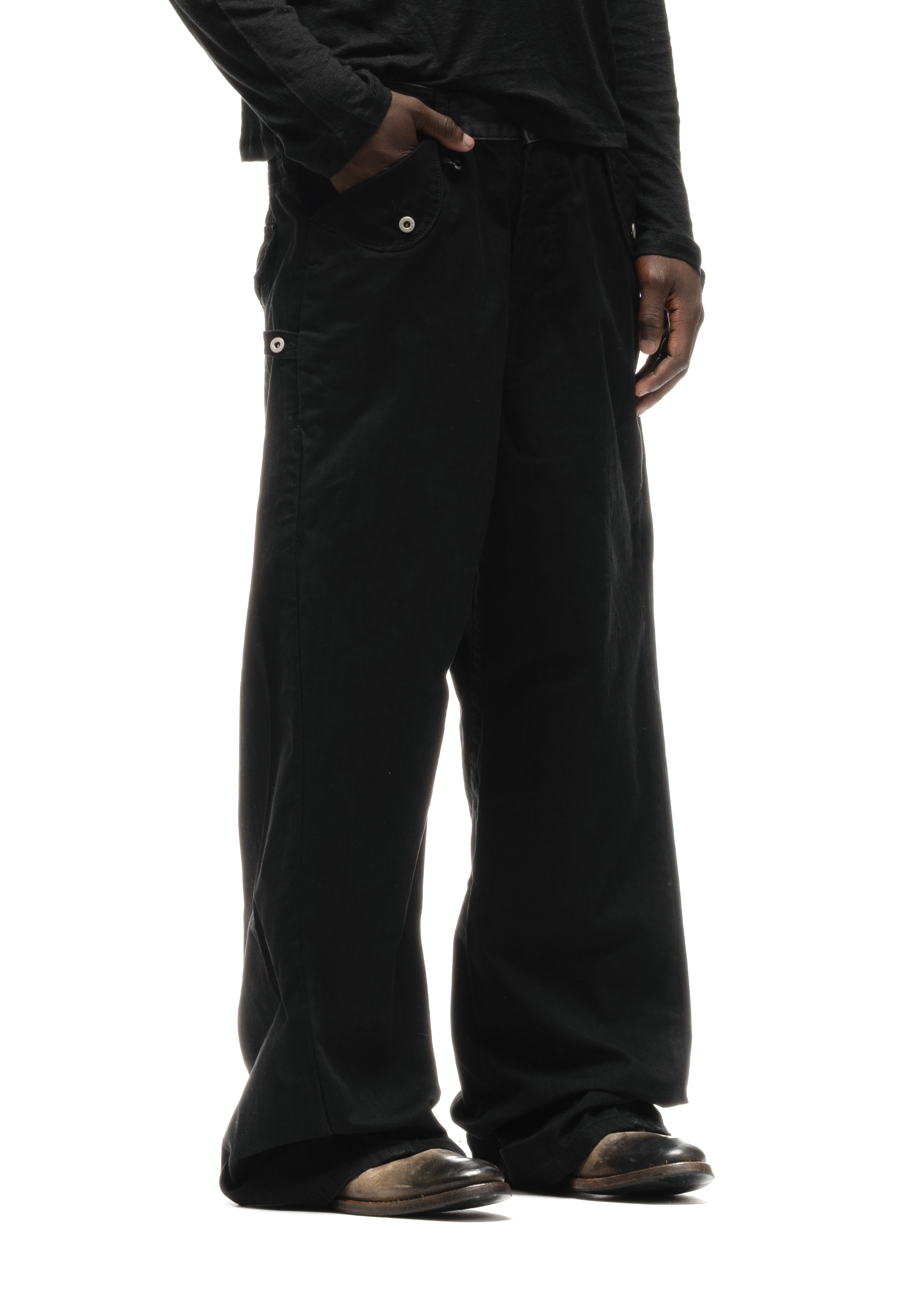 HERRINGBONE CUT BLACK – NO/FAITH STUDIOS