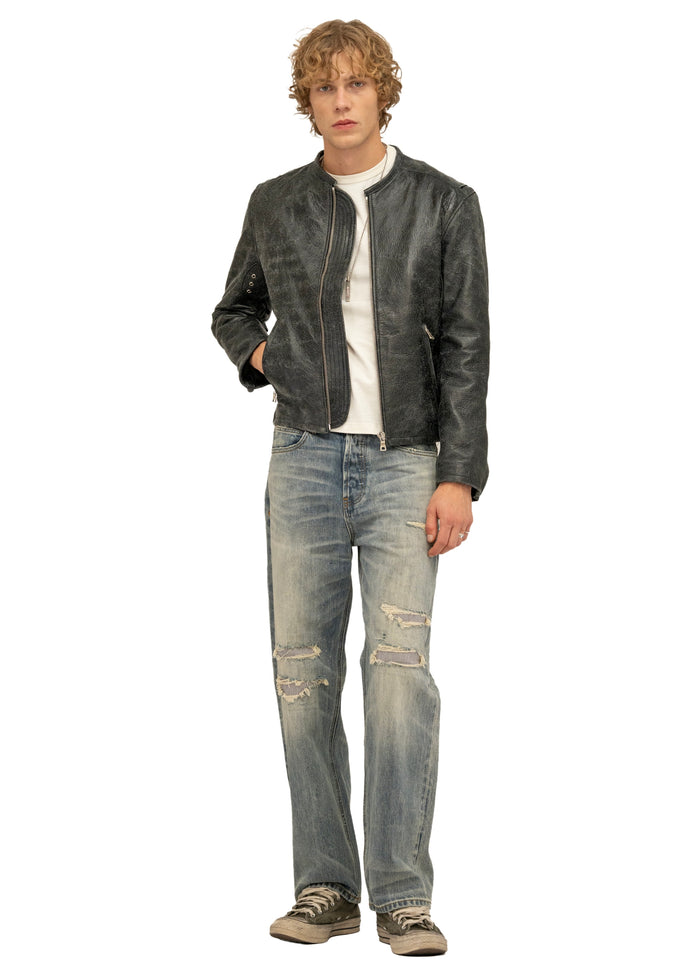 MENDED LIGHT WASHED REGULAR DENIM