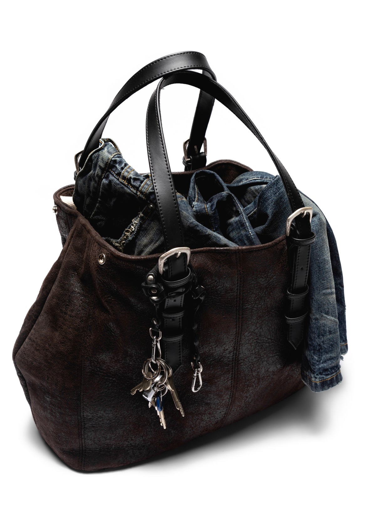 FADI BAG BROWN/BLACK