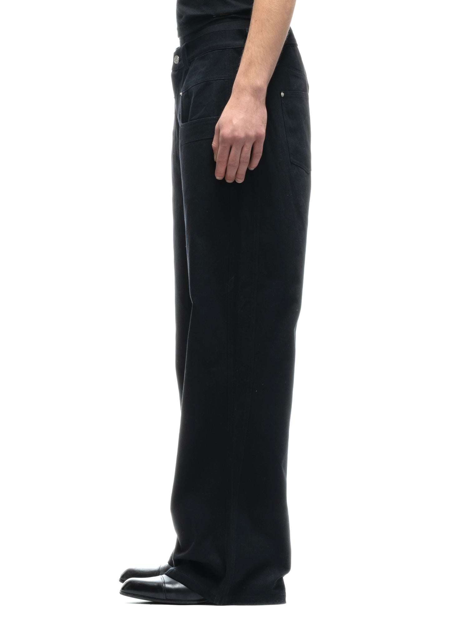 LAYERED BOOTCUT PANTS