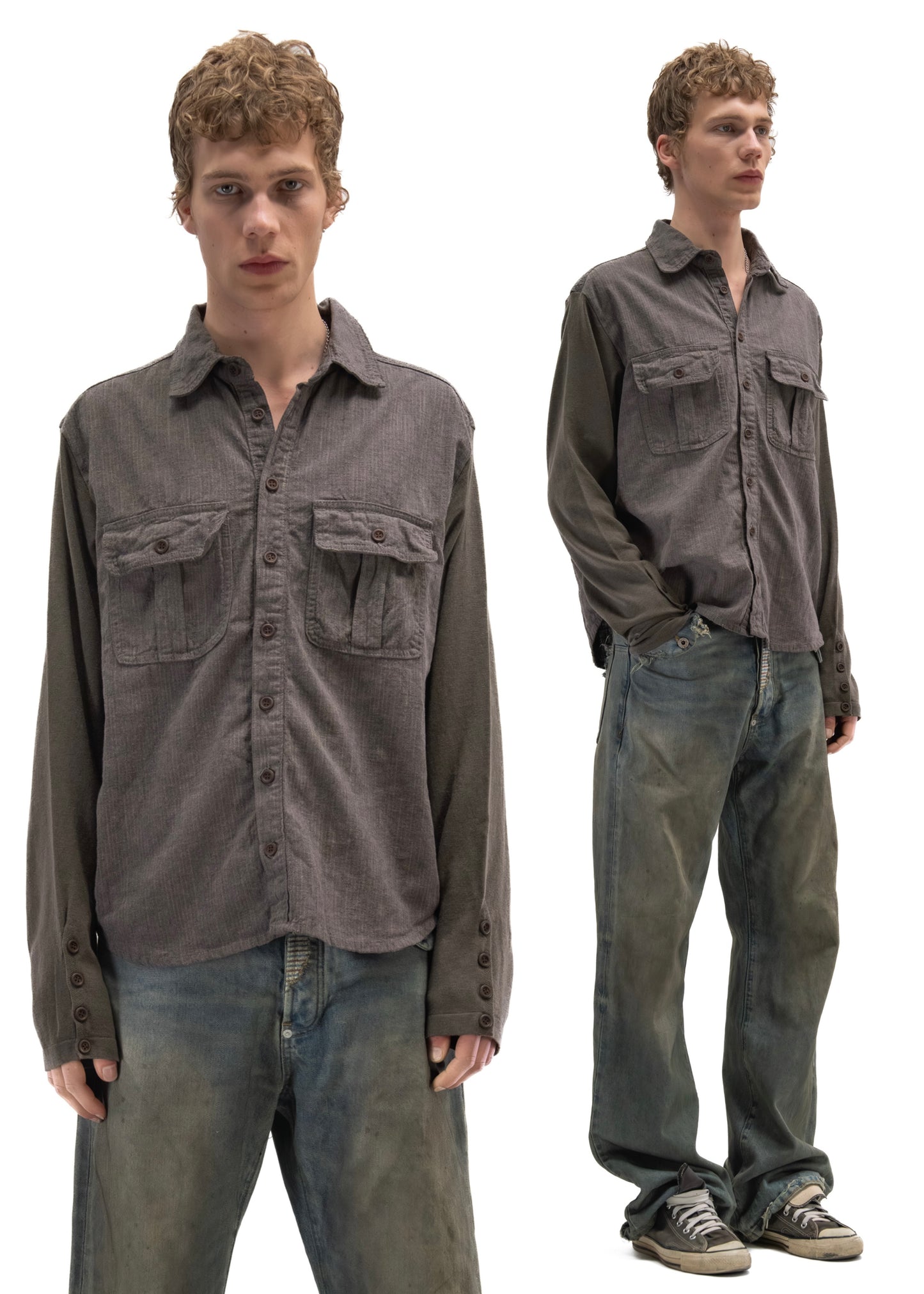 TREVOR BUTTON LONGSLEEVE SHIRT