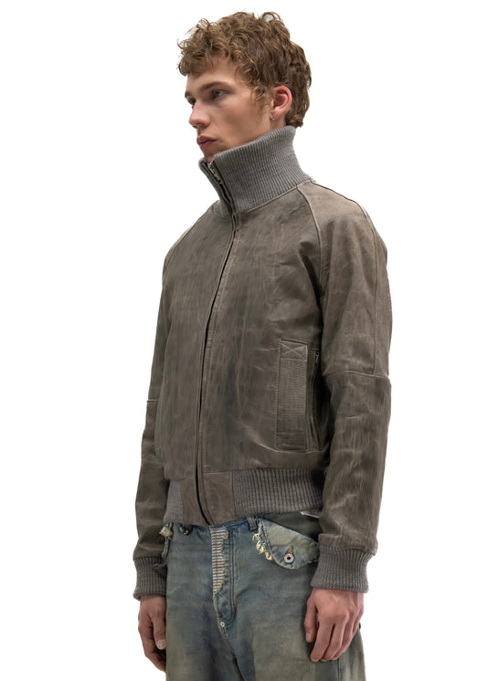 DUST ONE CUT LEATHER JACKET
