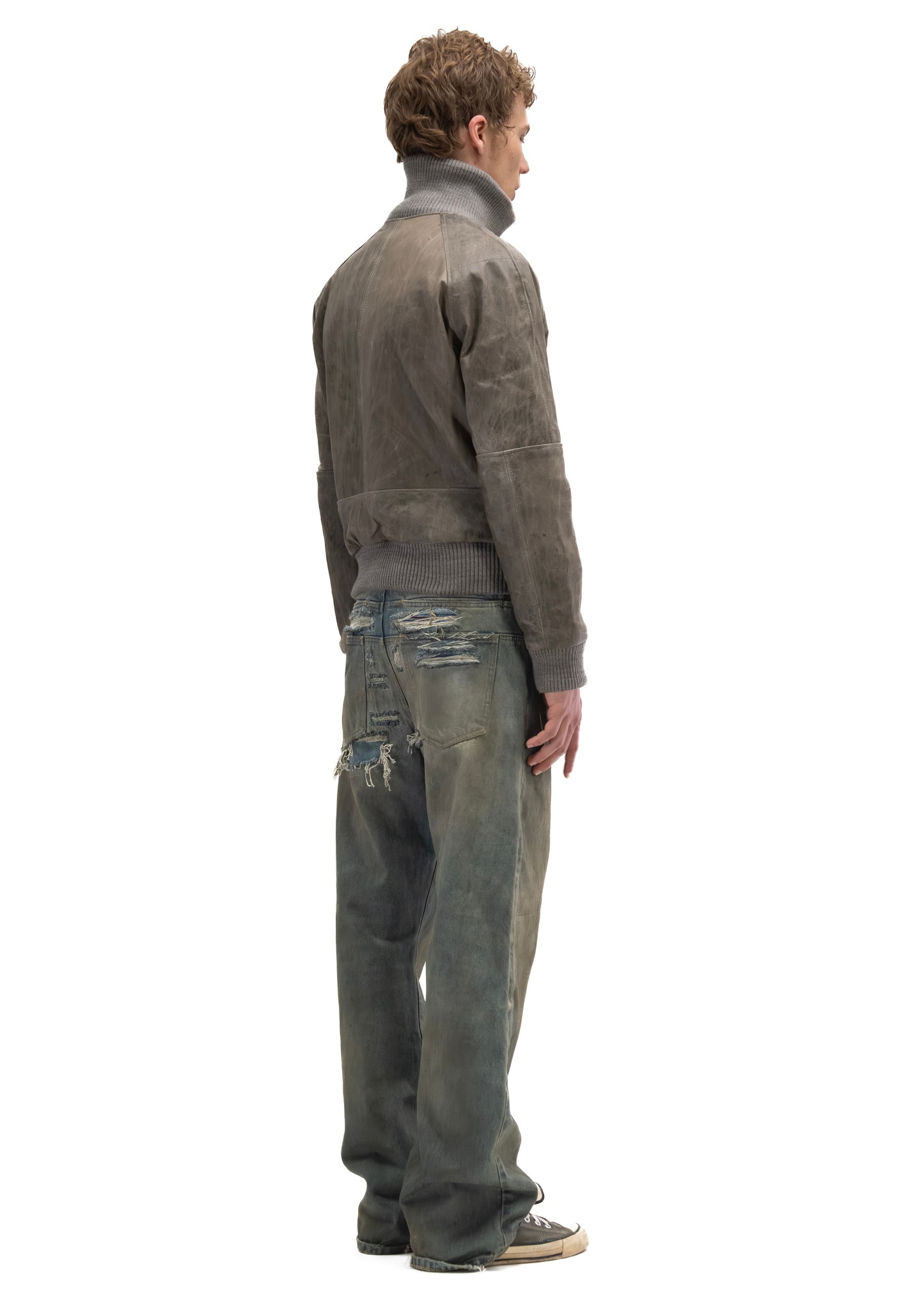 DUST ONE CUT LEATHER JACKET