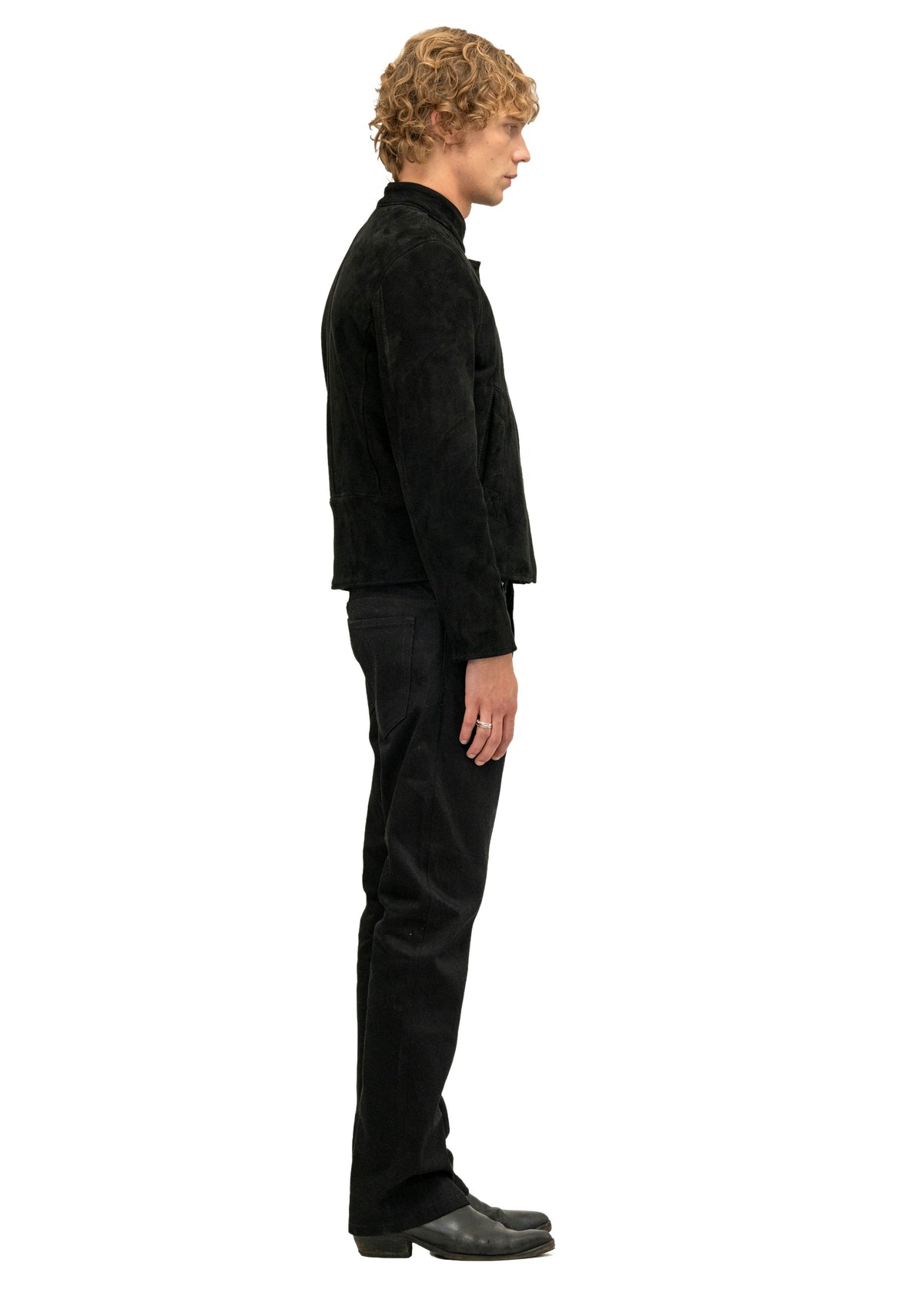 DRIVER ONE CUT SUEDE JACKET