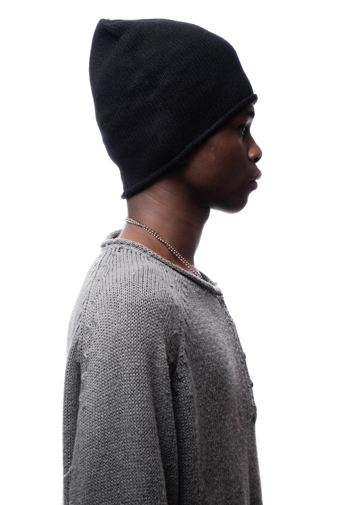 ALASKA WOOL BEANIE BLACK