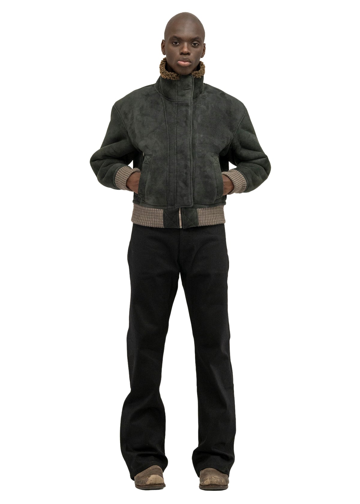 DECK SHEEPSKIN LEATHER JACKET