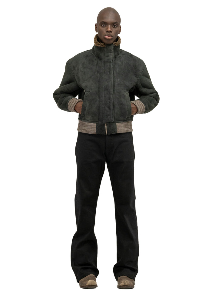 DECK SHEEPSKIN LEATHER JACKET