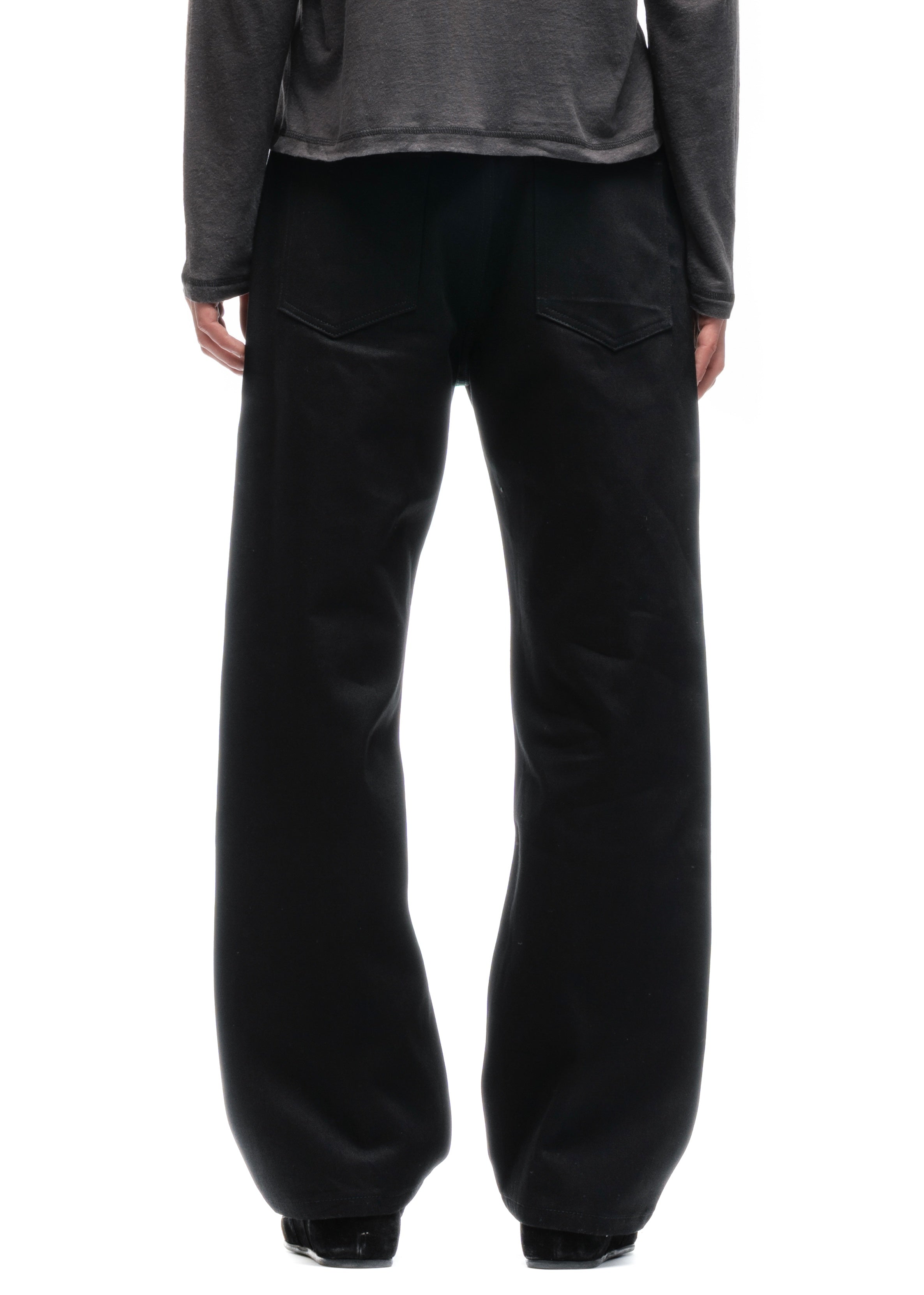 JAPANESE SELVEDGE REGULAR DENIM BLACK – NO/FAITH STUDIOS