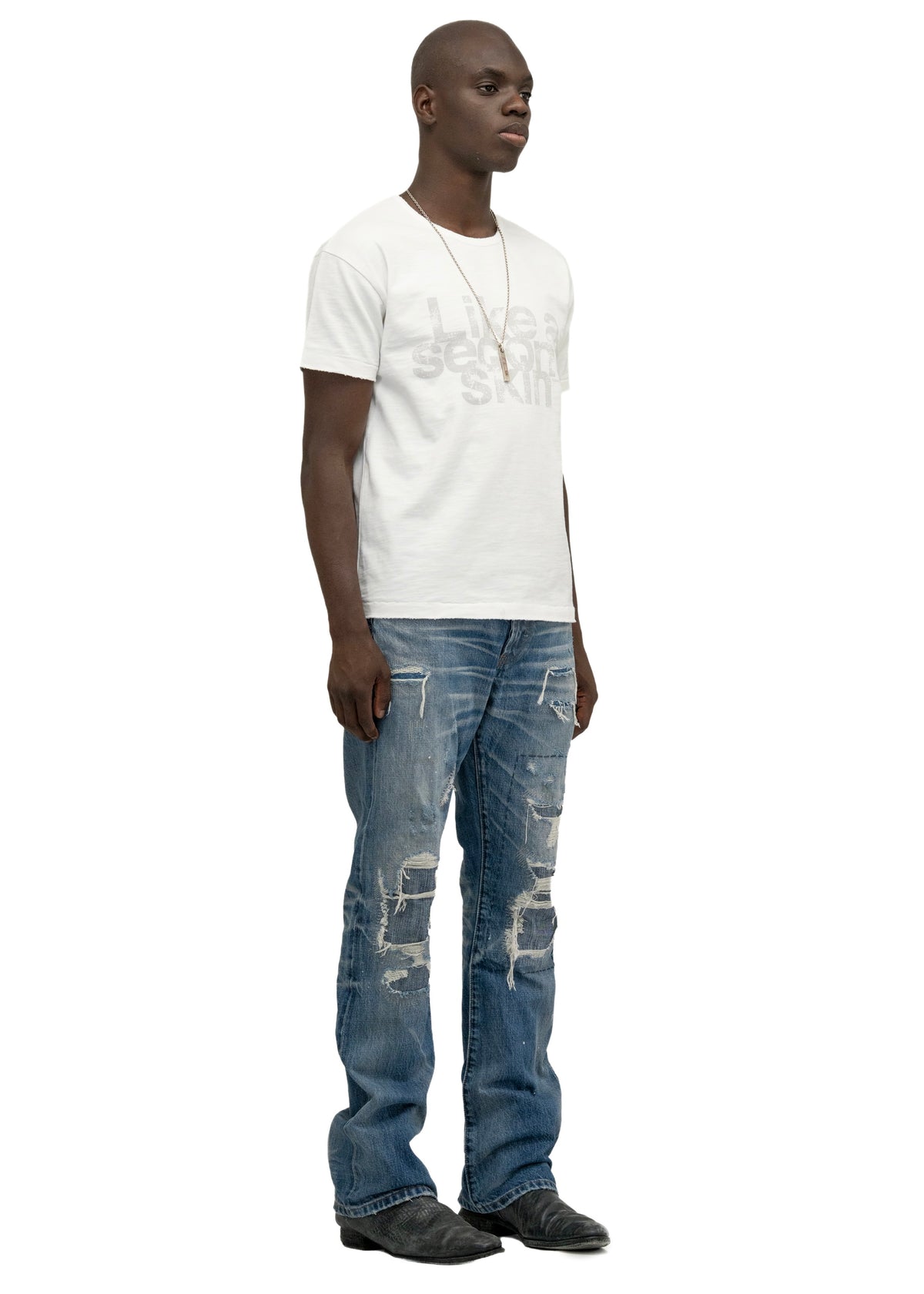 VINTAGE SECOND SKIN SHIRT WHITE