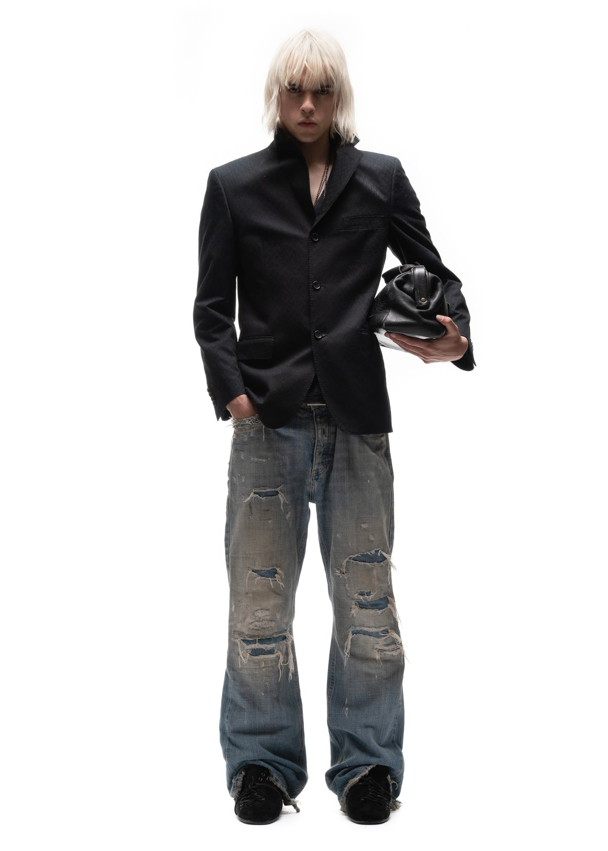 ITALIAN SEWN & WORN BOOTCUT DENIM