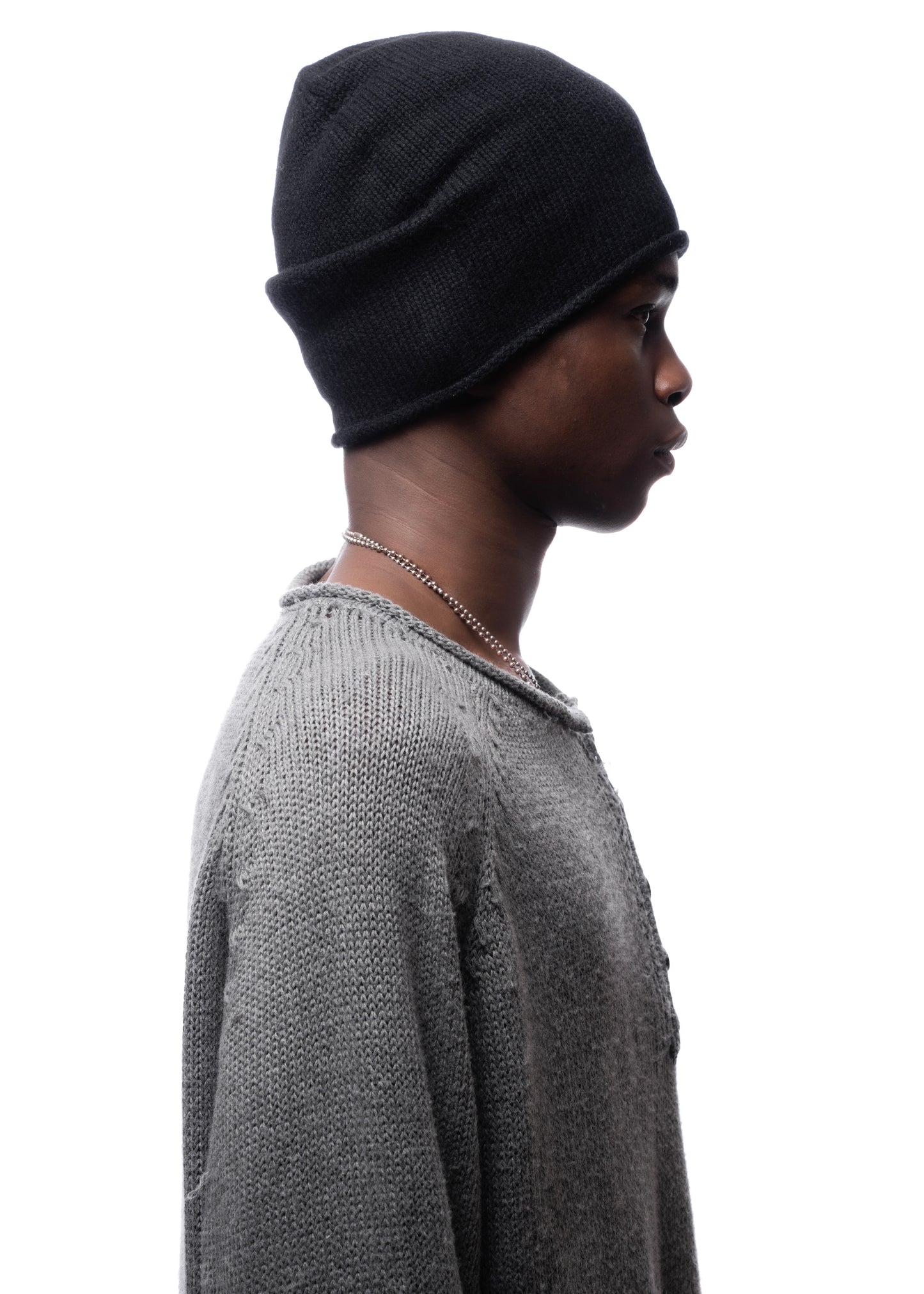 ALASKA WOOL BEANIE BLACK