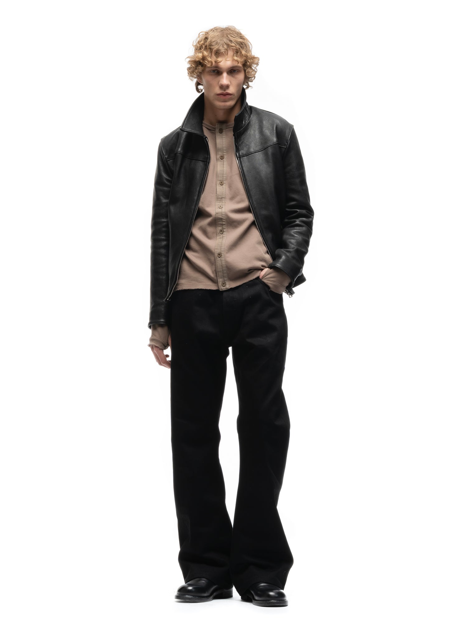 JAPANESE BUTTON-UP CARDIGAN RUST