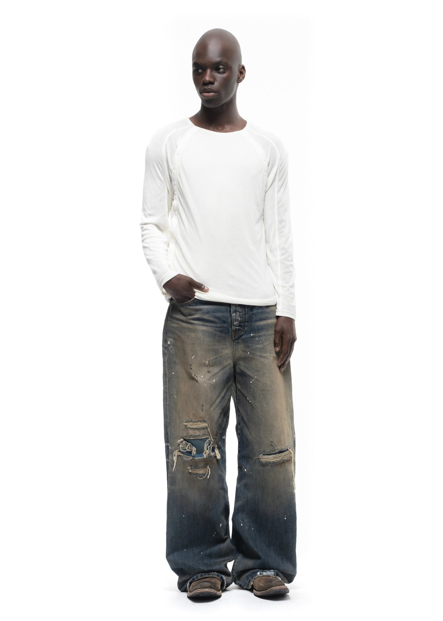 JAPANESE SELVEDGE ARASHI DENIM