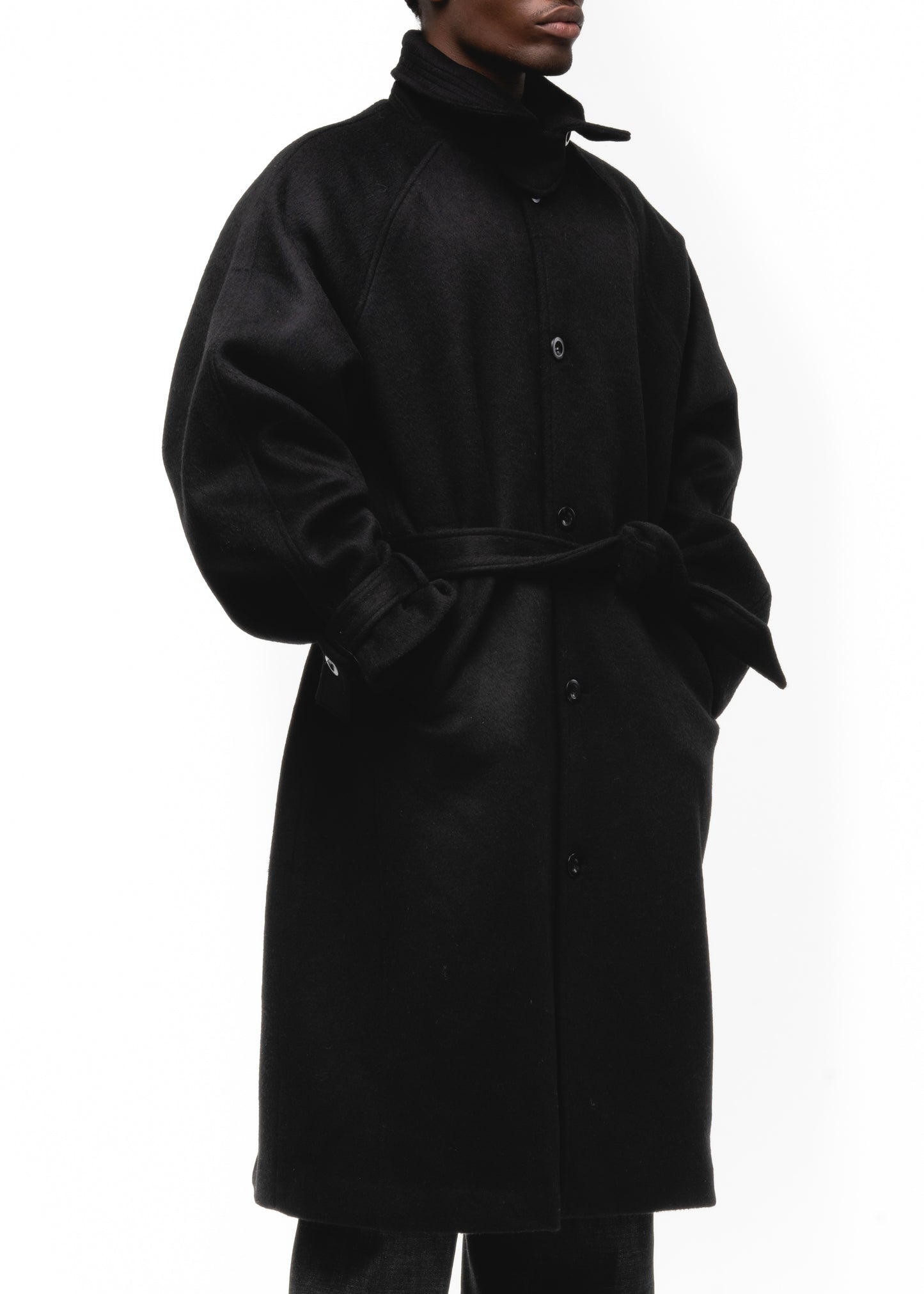 CLASSIC WOOL COAT BLACK