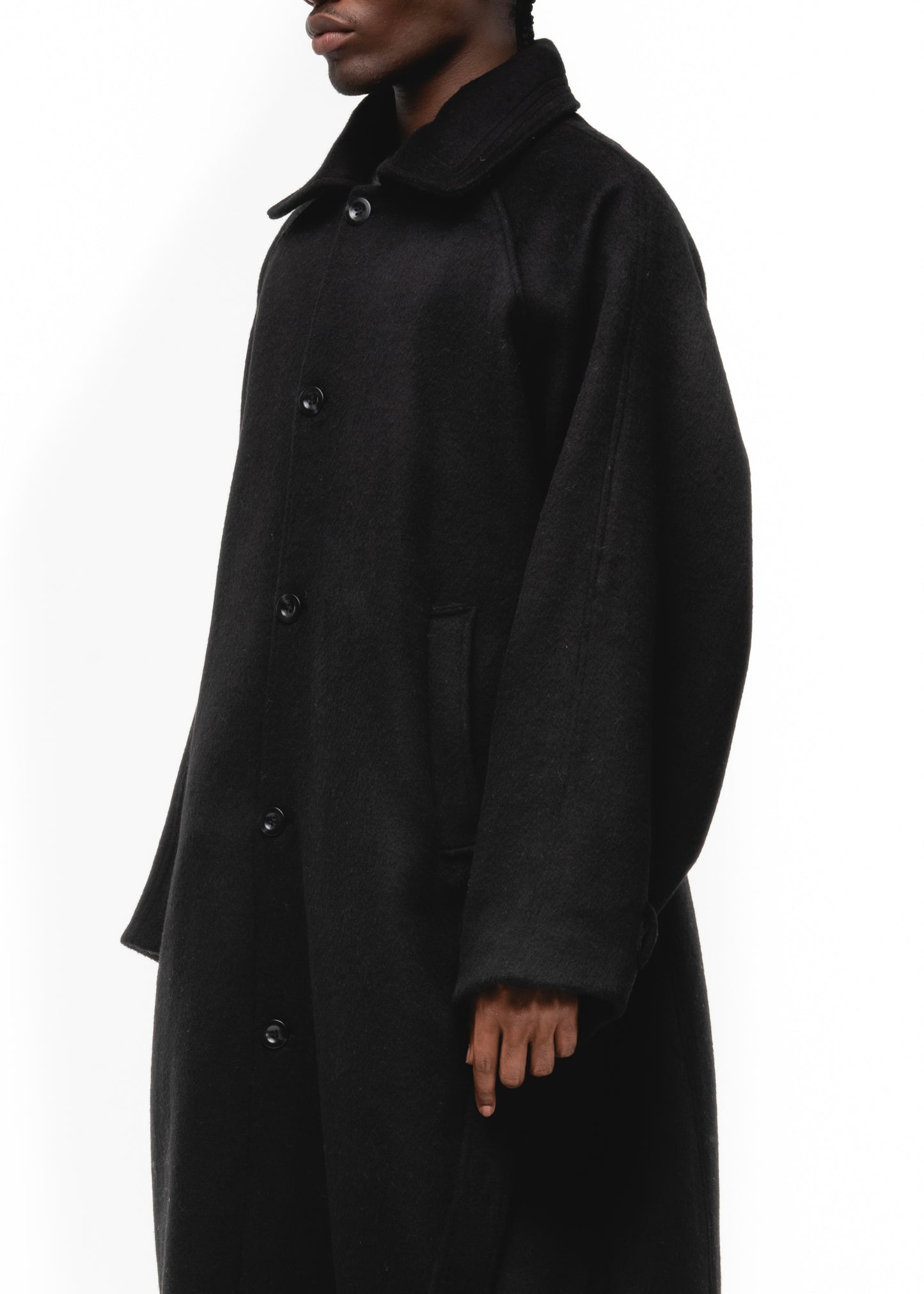 CLASSIC WOOL COAT BLACK